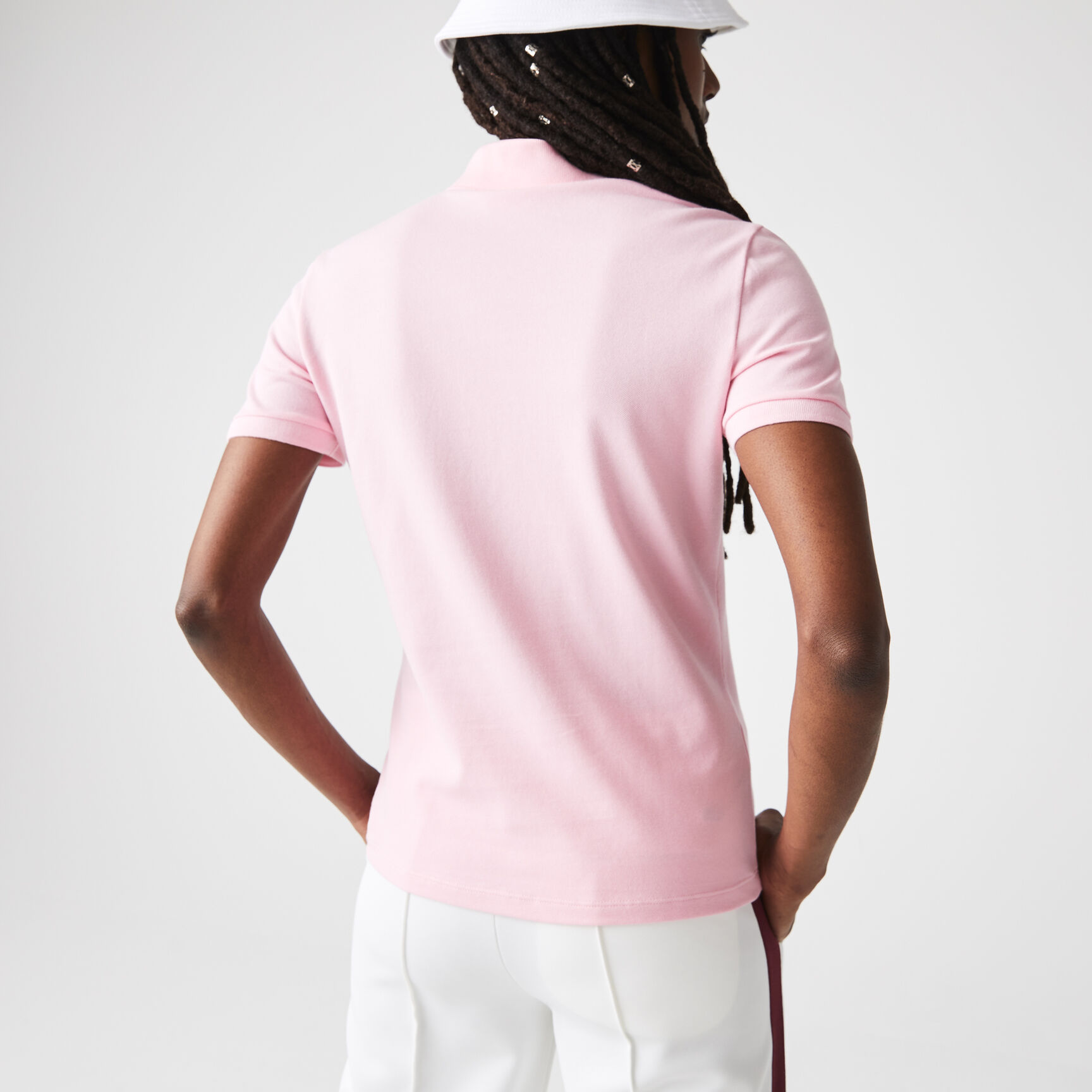 L.12.D Slim Fit Stretch Petit Pique Polo Shirt