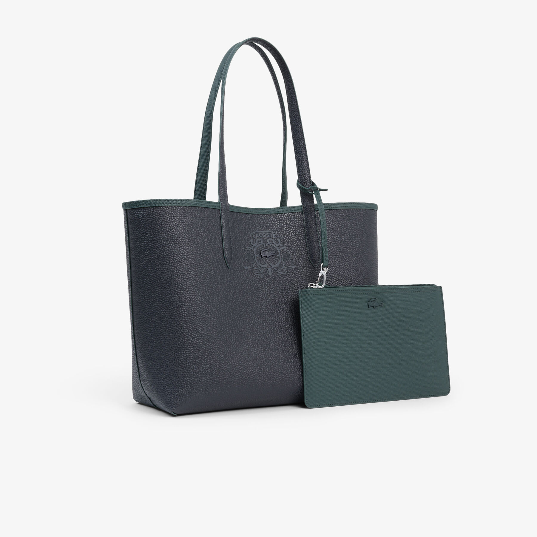 Reversible Tote with Pouch lacoste reversible tote with pouch