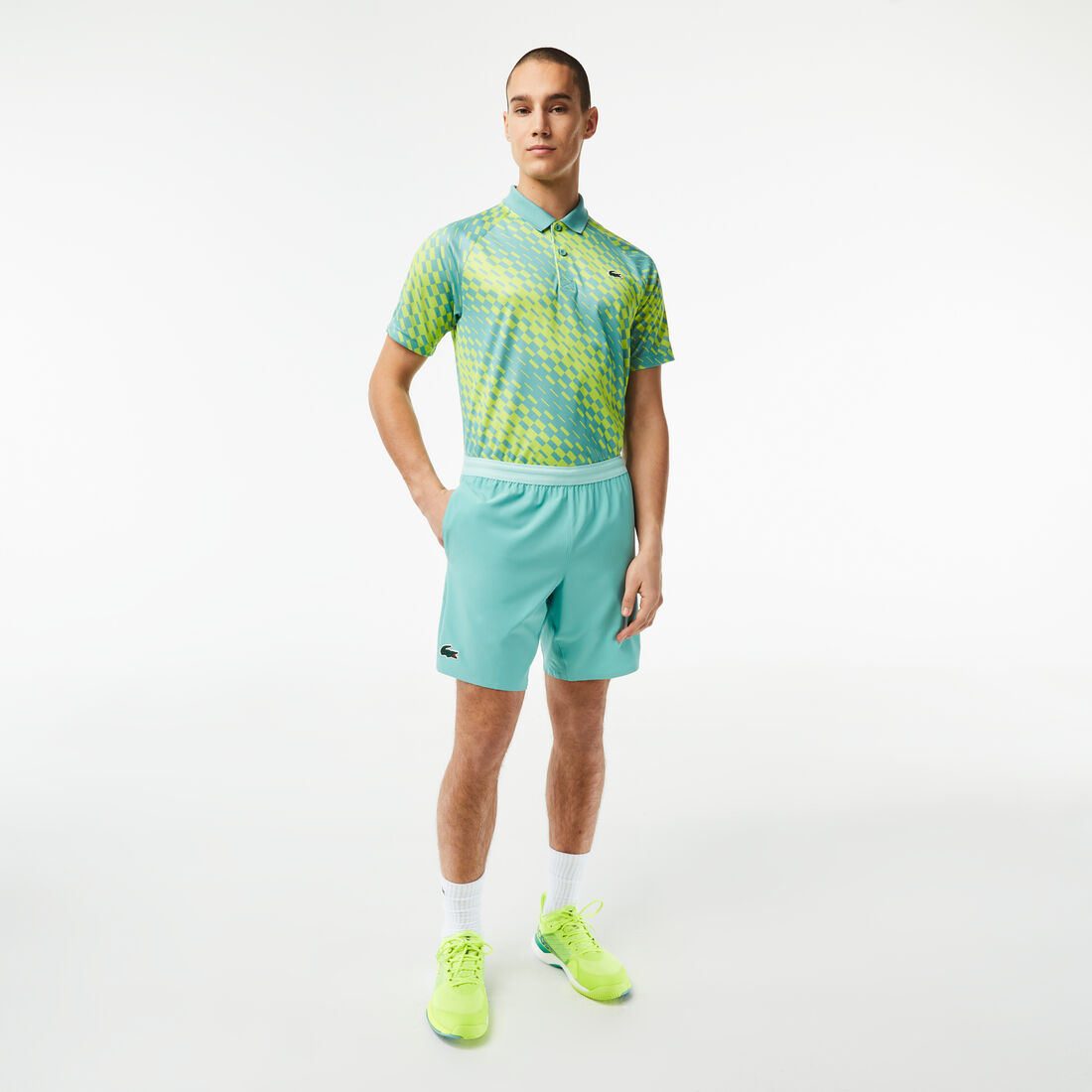 Men's Lacoste Tennis x Novak Djokovic Taffeta Shorts