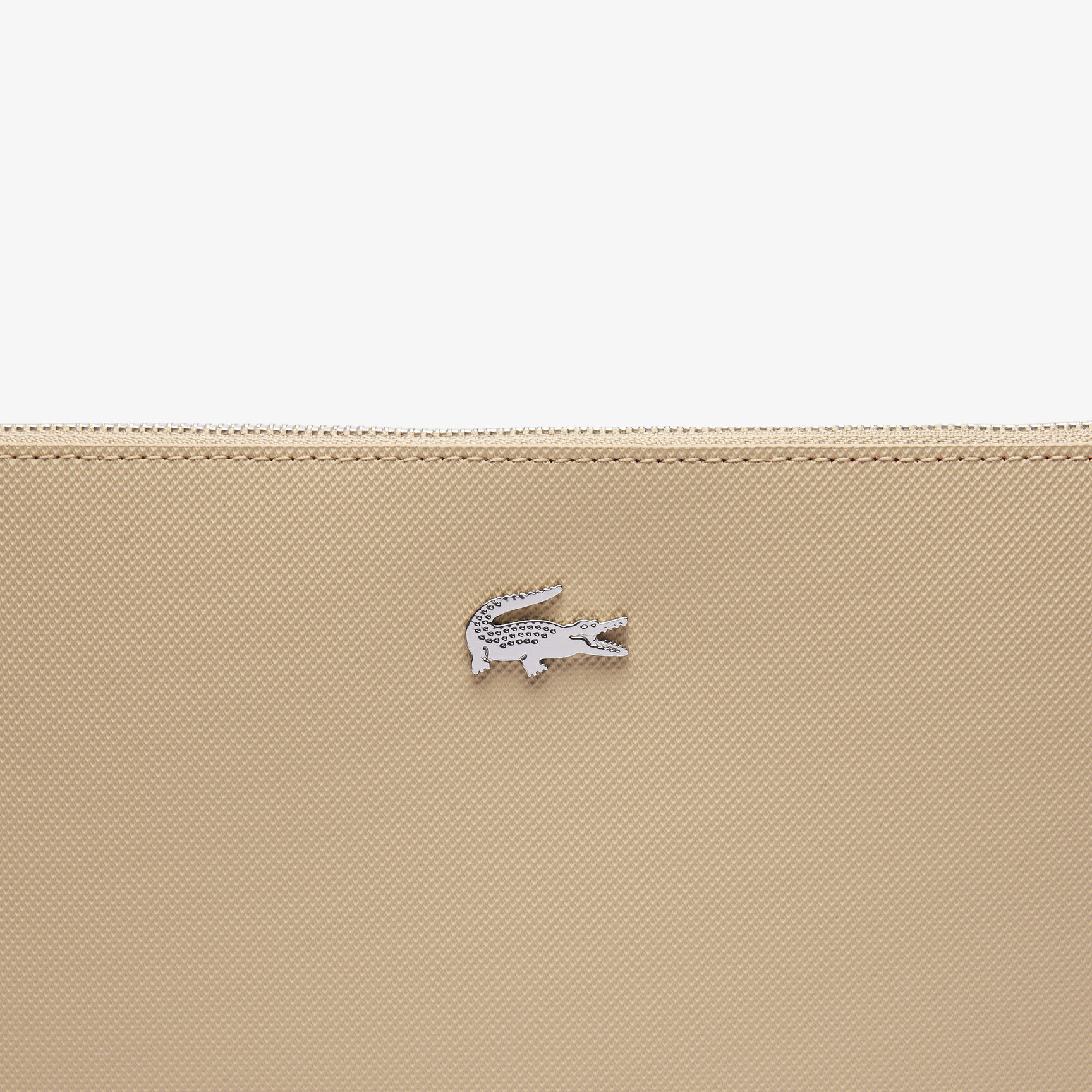 Anna Coated Pique Canvas Pouch