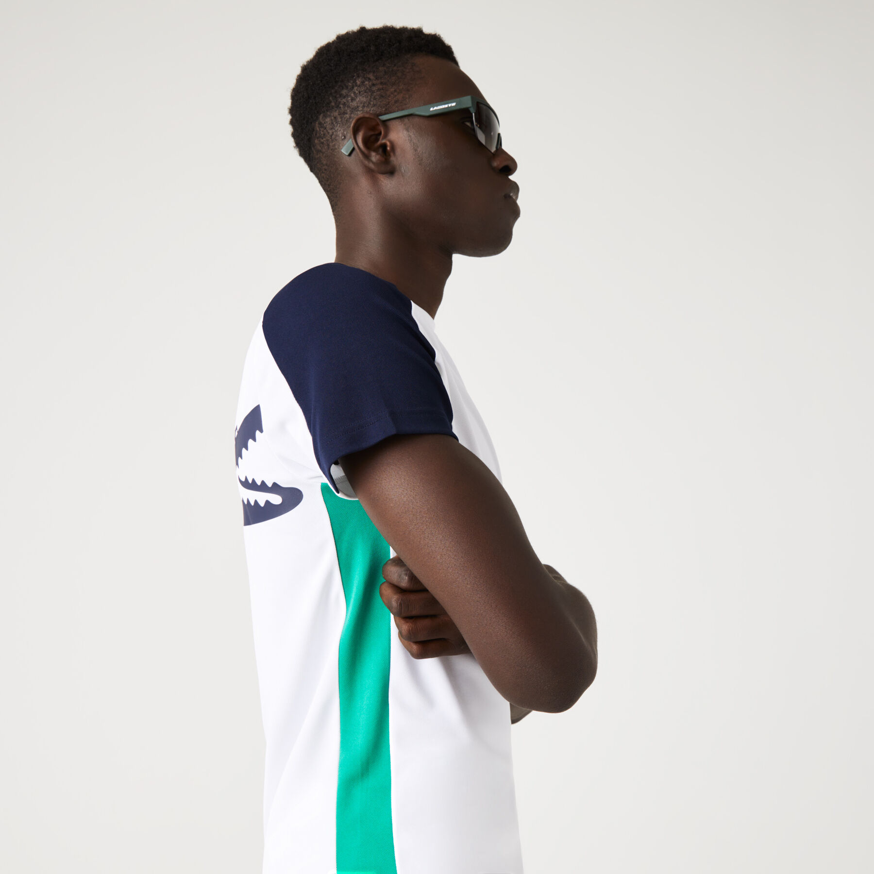 تيشيرت تنس بطبعة تمساح للرجال مجموعة Lacoste SPORT لاكوست تيشيرت تنس بطبعة تمساح للرجال مجموعة lacoste sport