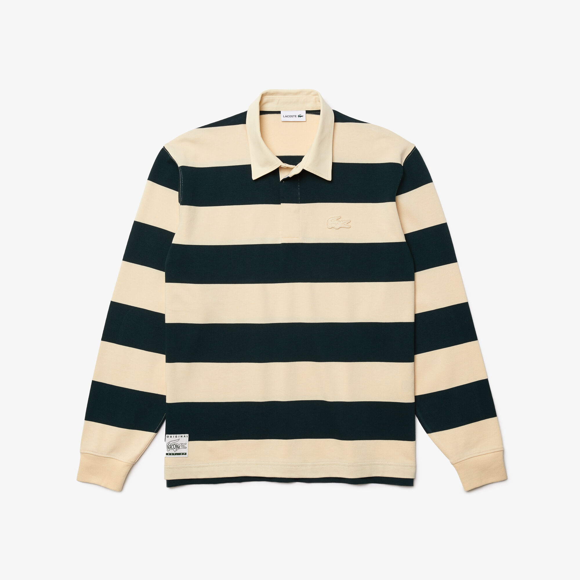 Men’s Lacoste Striped Cotton Rugby Shirt Lacoste SA