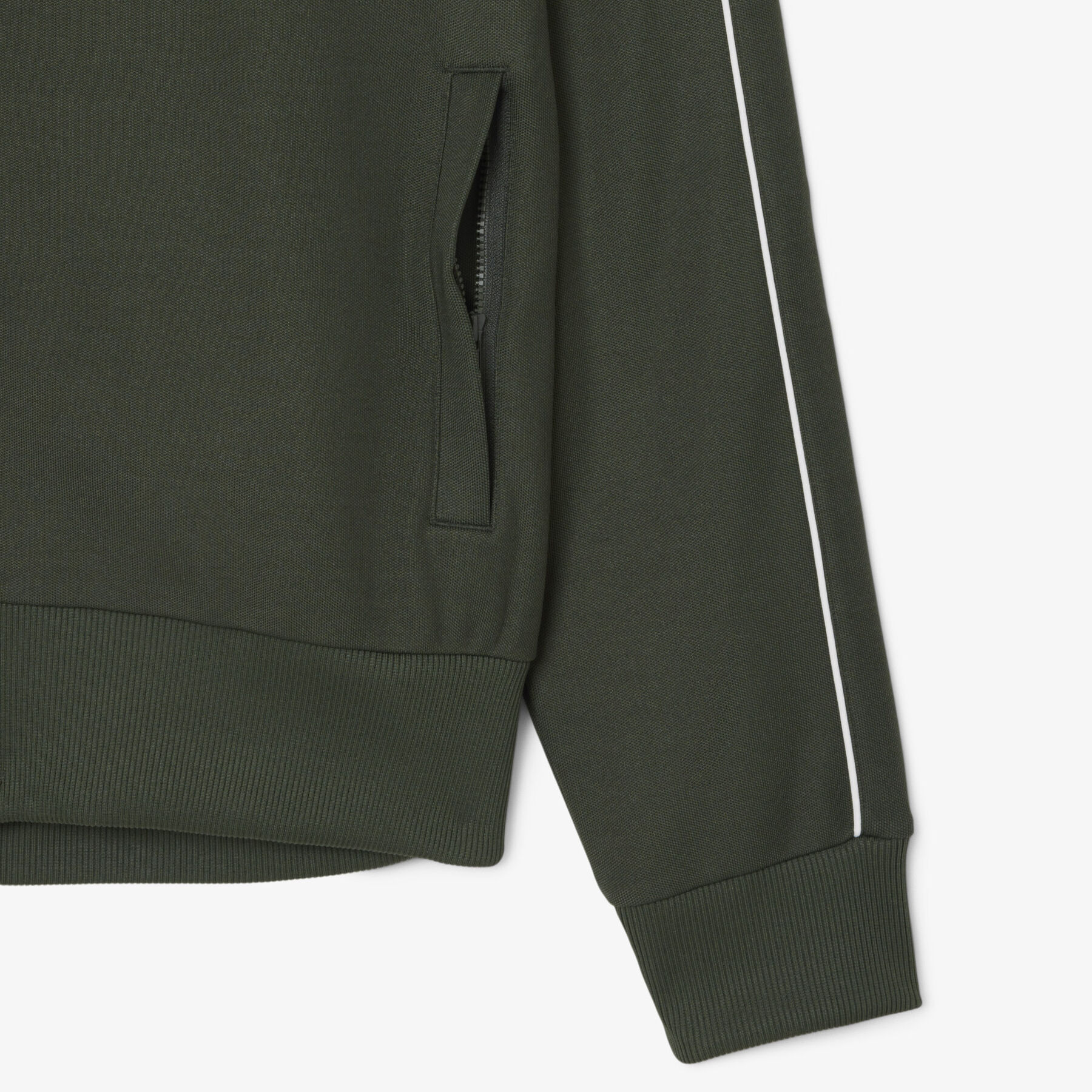 Paris Pique Zip Front Track Jacket lacoste paris pique zip front track jacket