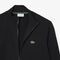 lacoste zip up high neck fleece sweatshirt