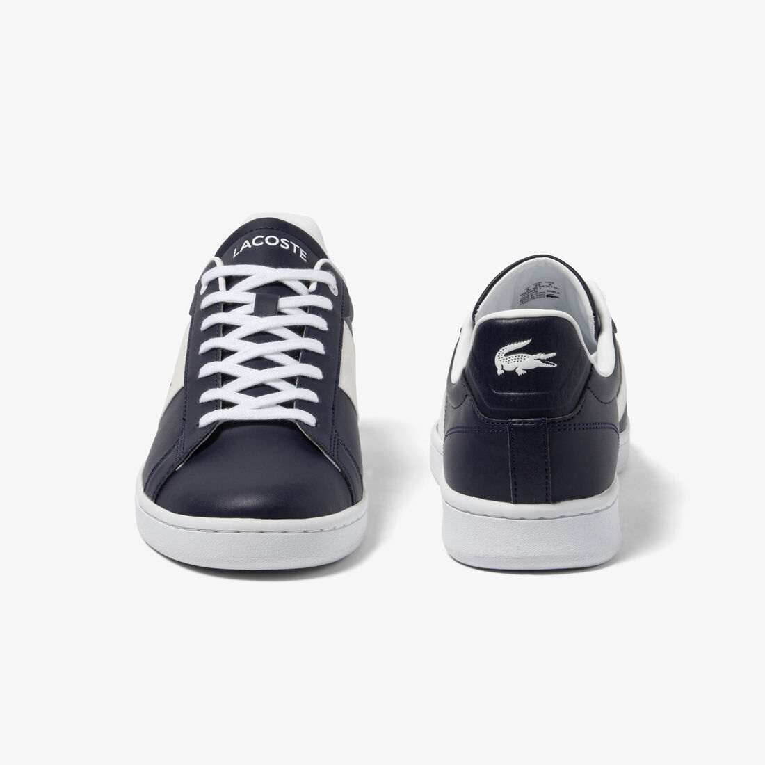Men's Lacoste Carnaby Pro Leather Colour Contrast Trainers Men's Lacoste Carnaby Pro Leather Colour Contrast Trainers