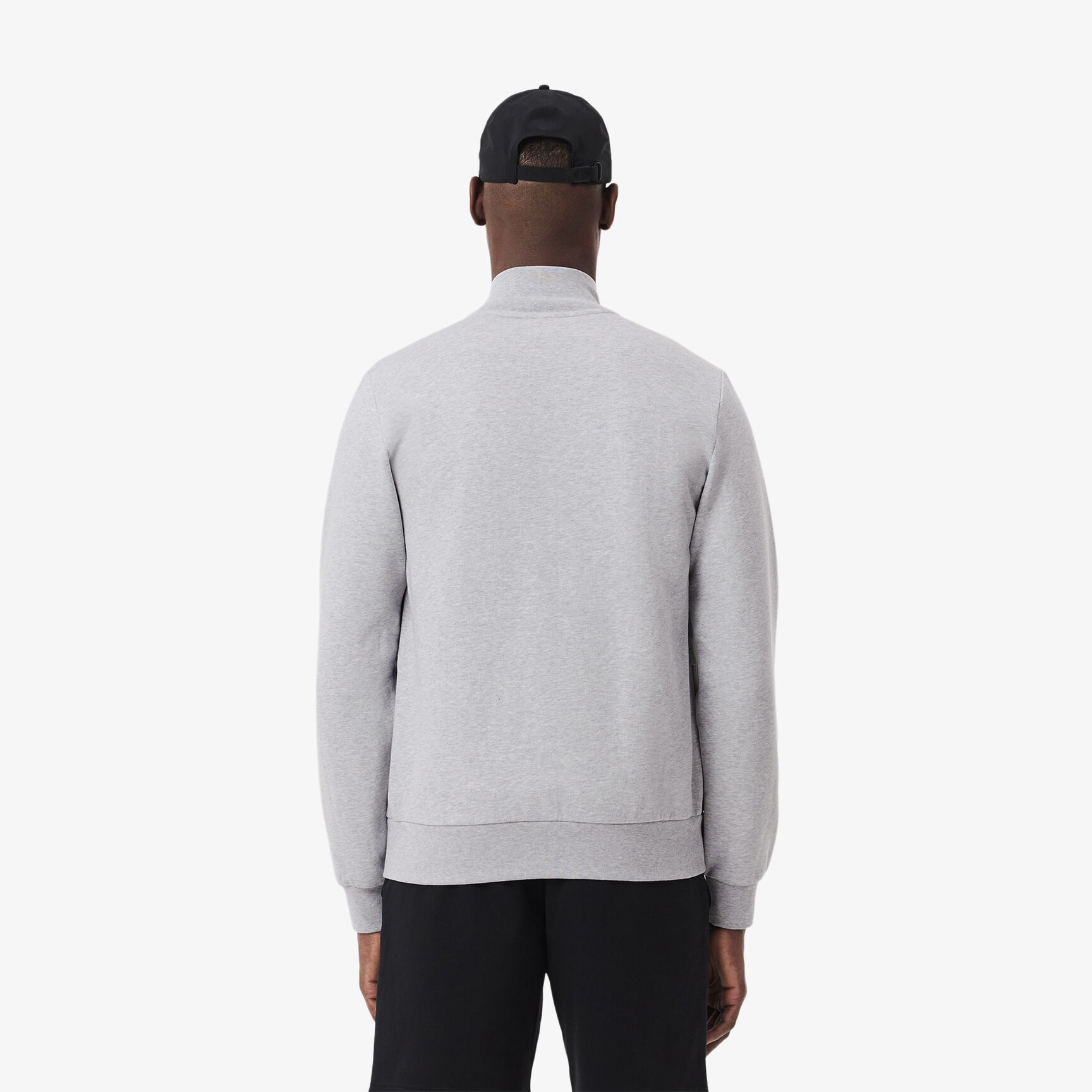 Zip-Up High Neck Fleece Sweatshirt Zip-Up High Neck Fleece Sweatshirt