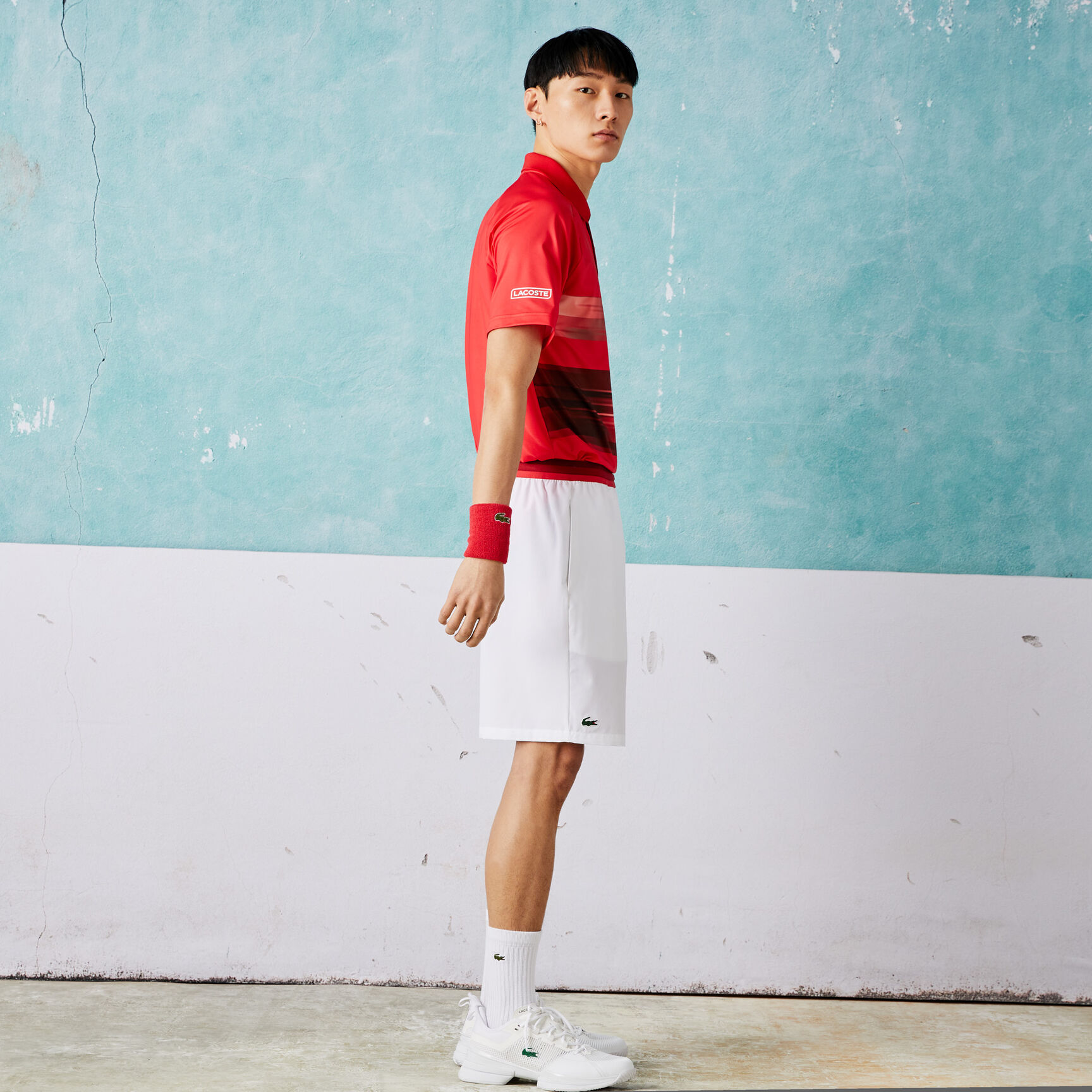 Men's Lacoste SPORT x Novak Djokovic Light Stretch Shorts