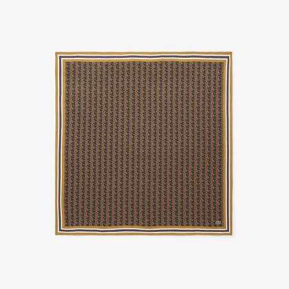 Monogram Print Scarf