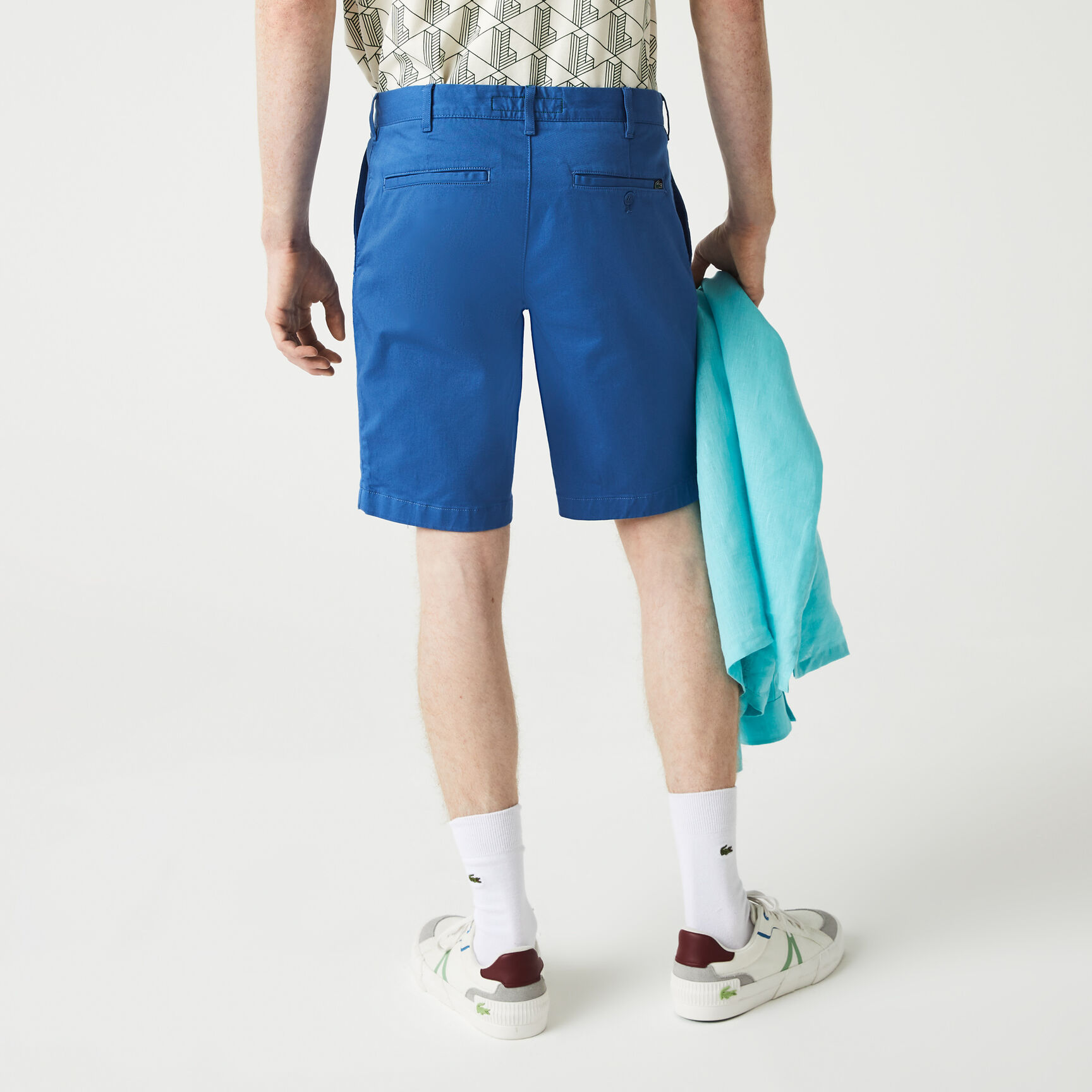 جاكيت لاكوست بنمط فيست مبطن مقاوم للماء للرجال جاكيت لاكوست بنمط فيست مبطن مقاوم للماء للرجال