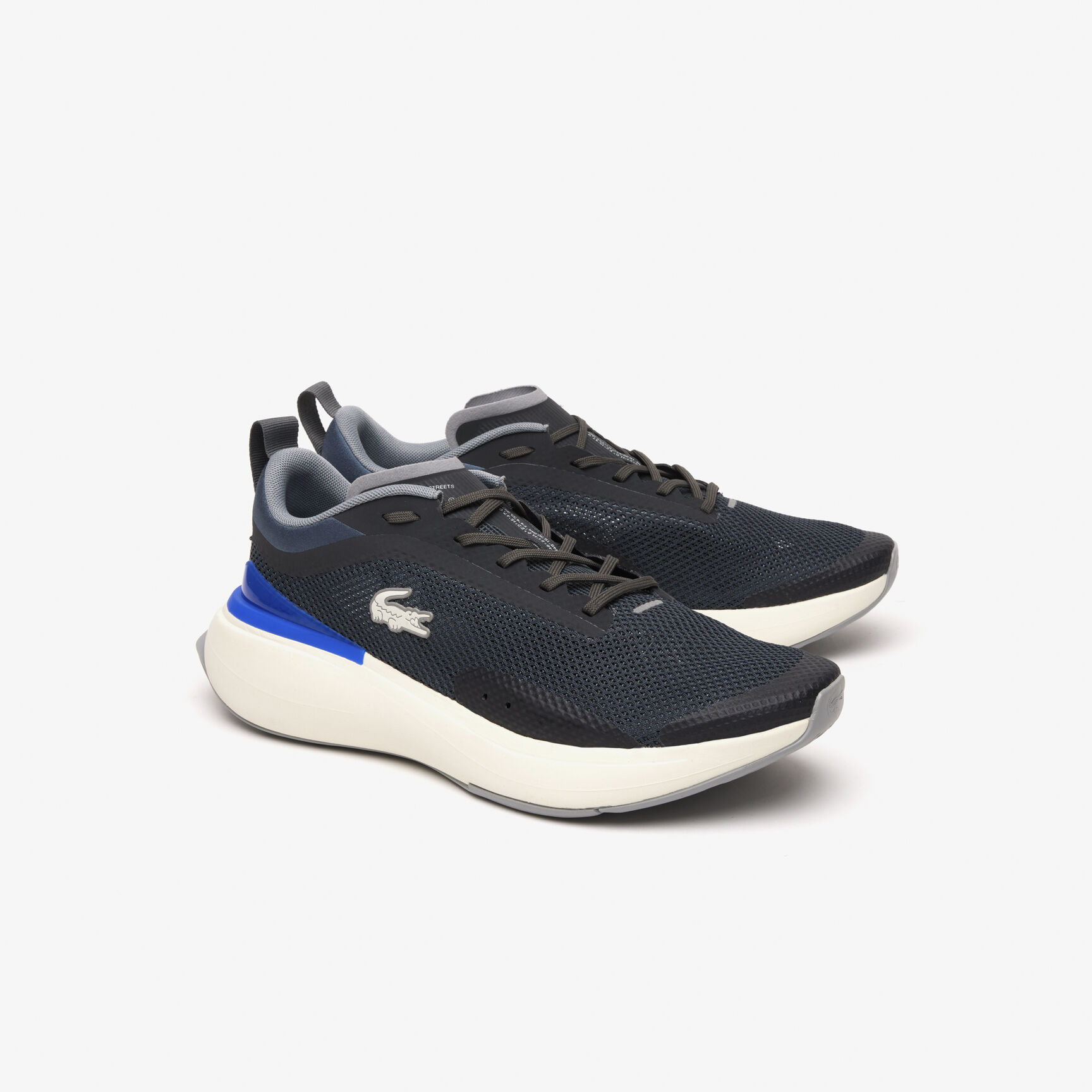Men's Lacoste Run Spin Evo Breathable Mesh Trainers Men's Lacoste Run Spin Evo Breathable Mesh Trainers