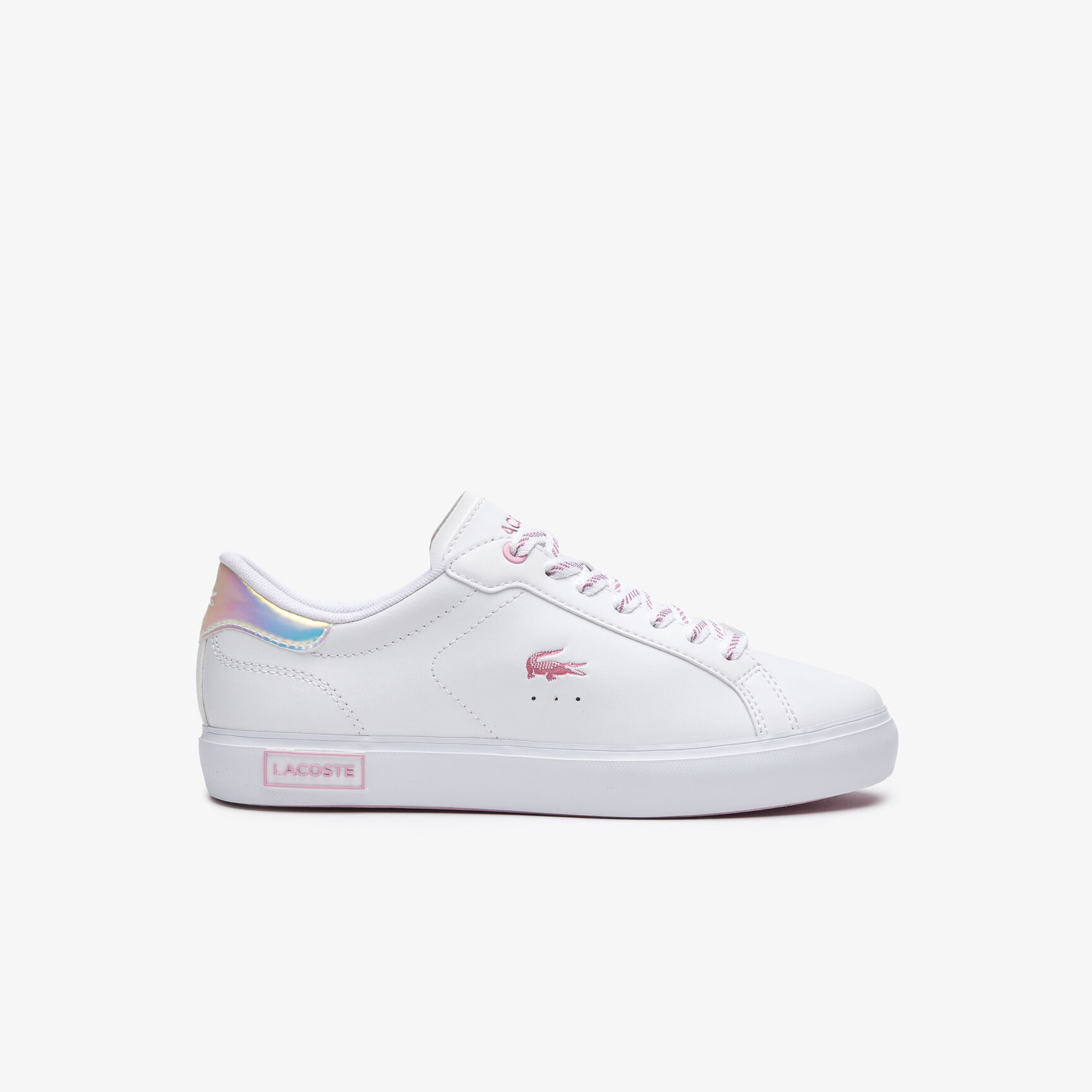 Women's Lacoste Powercourt Leather Trainers Women's Lacoste Powercourt Leather Trainers