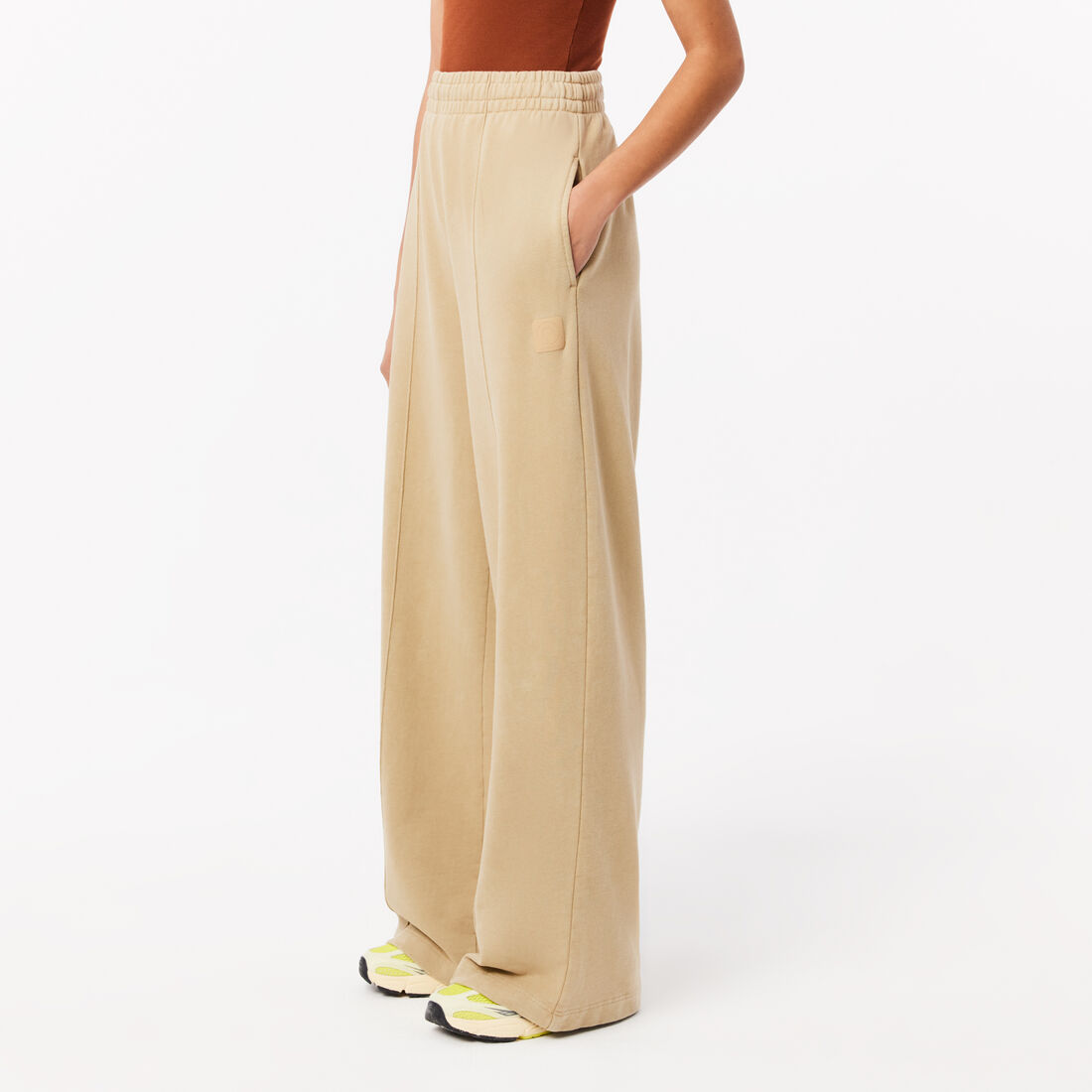 Wide Leg Badge Track Pants Wide Leg Badge Track Pants