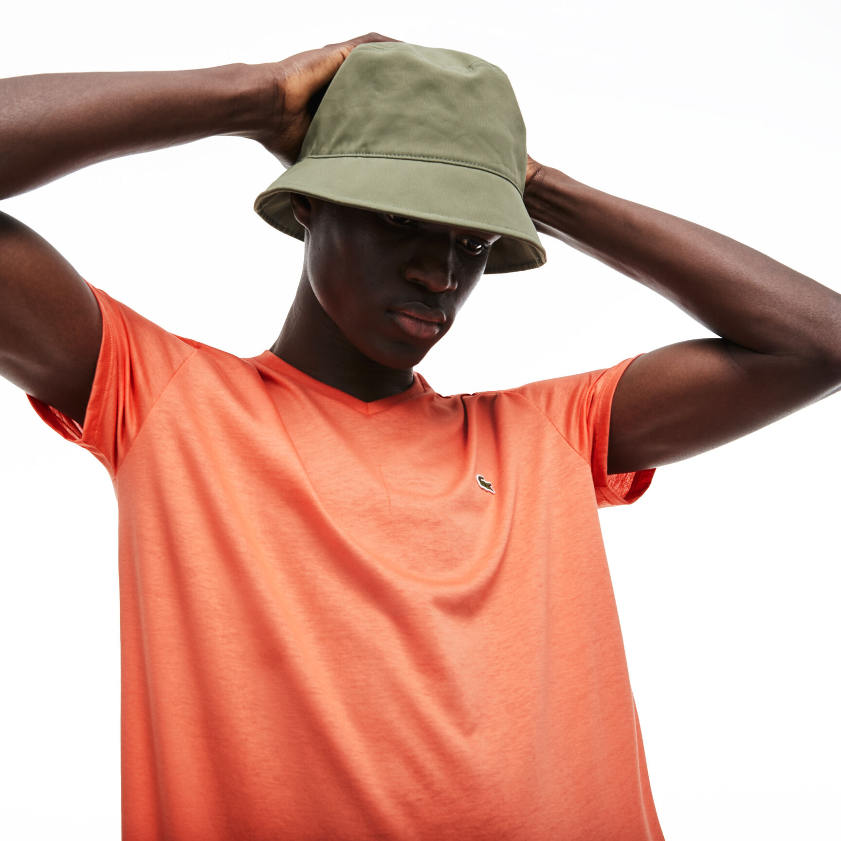 Lightweight Cotton Pima V Neck T-shirt Lightweight Cotton Pima V Neck T-shirt