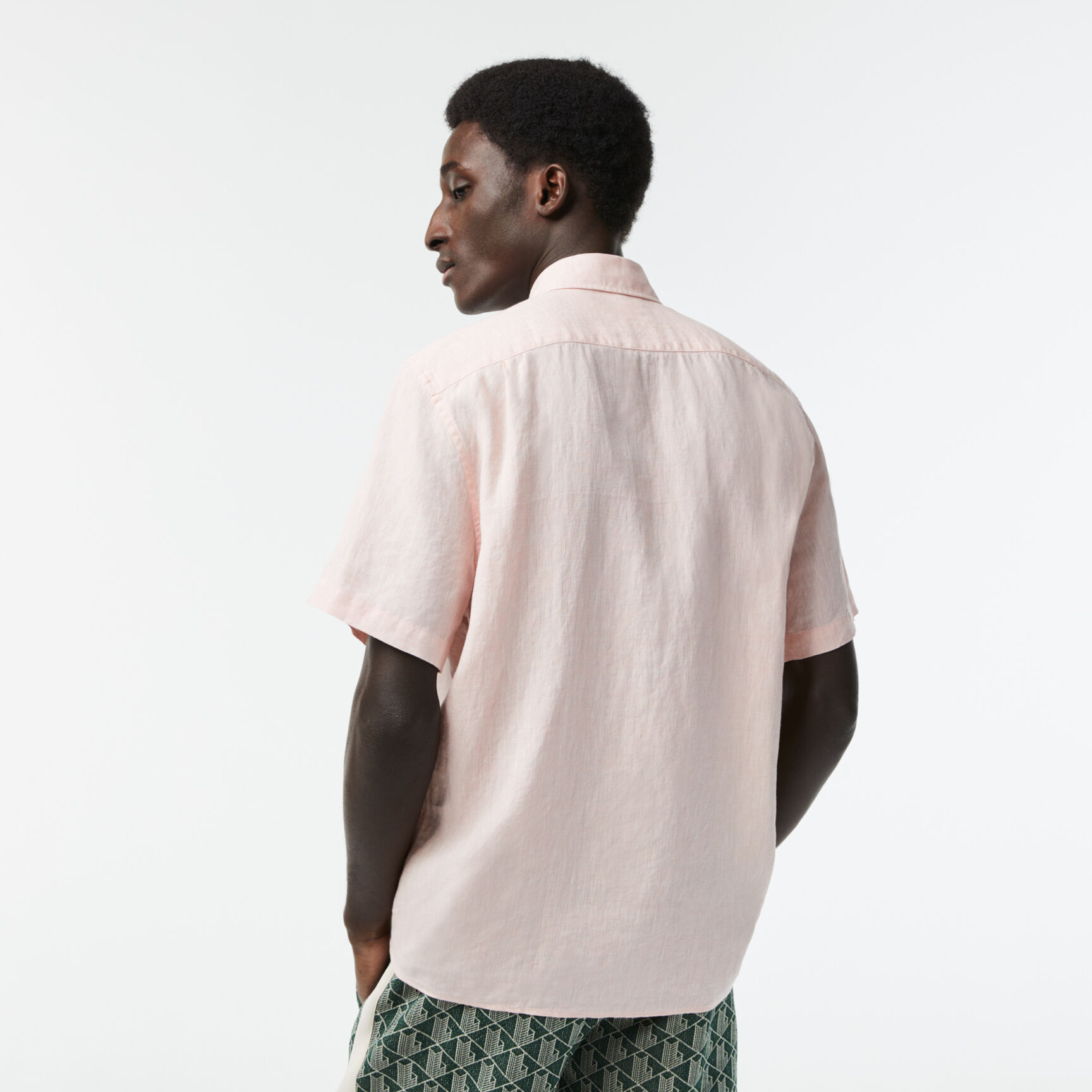 Short Sleeved Linen Shirt