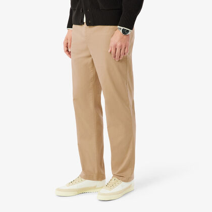 Regular Fit Cotton Twill Chino Pants