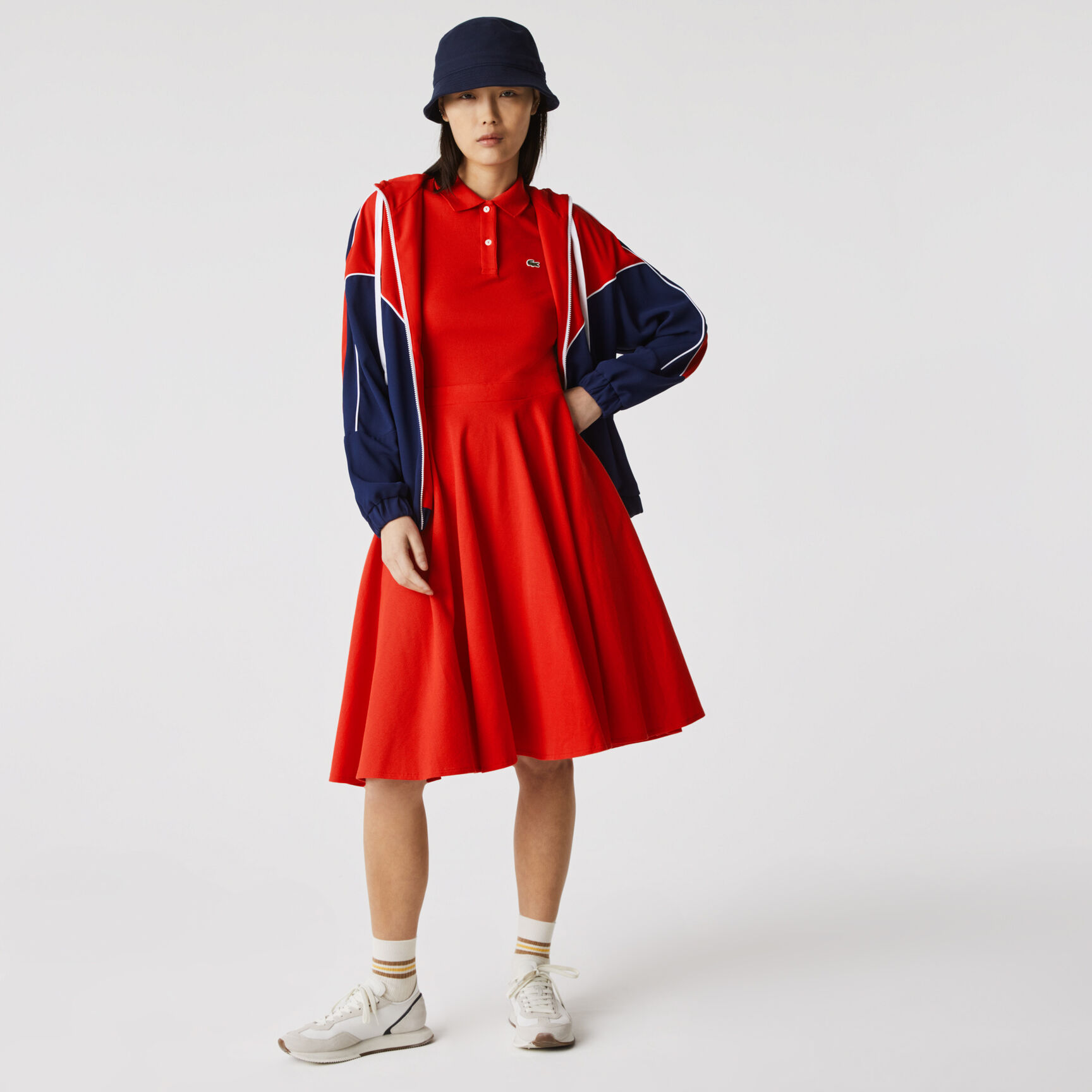 Women&rsquo;s Fitted Cotton Piqu&eacute; Polo Dress