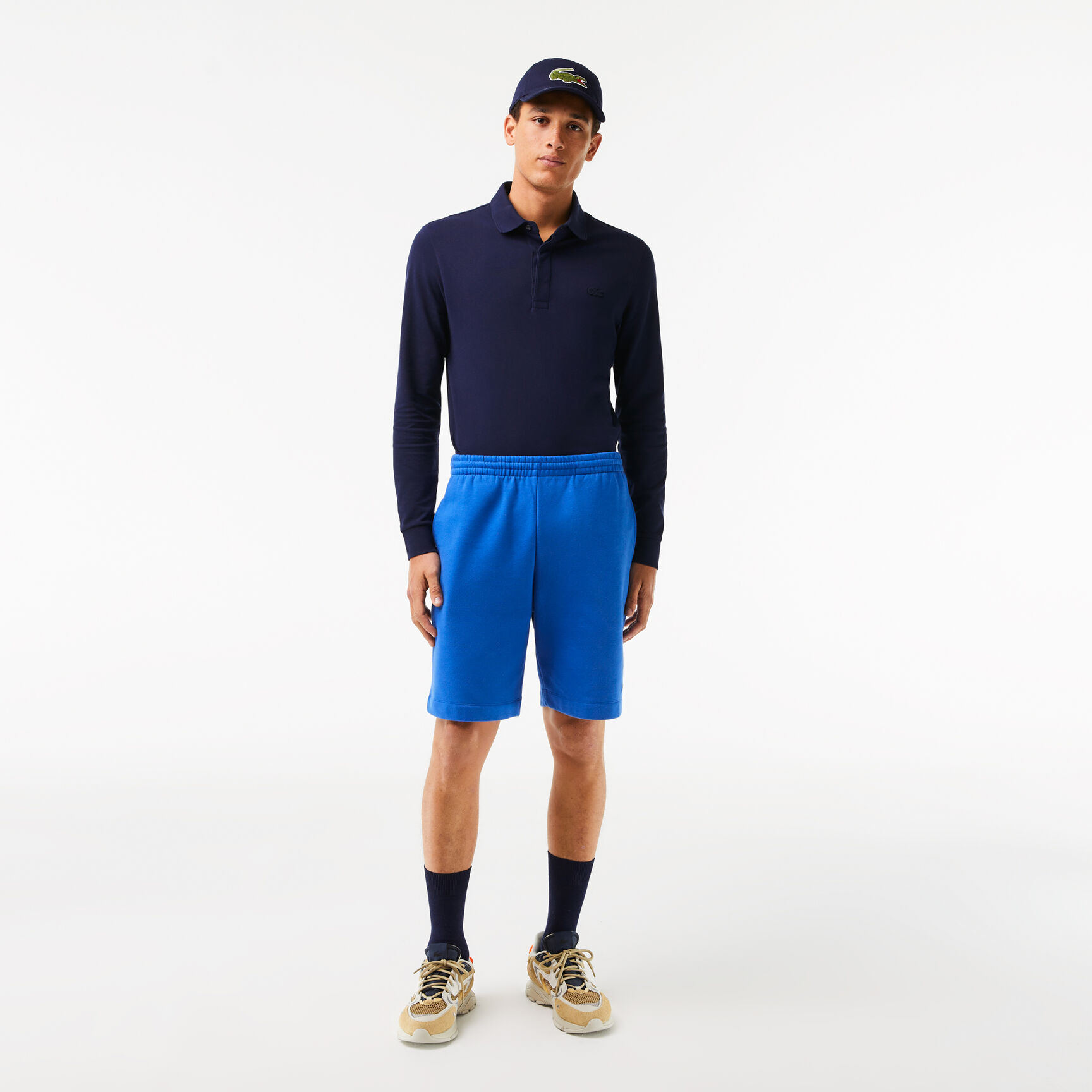 Regular Fit Fleece Shorts