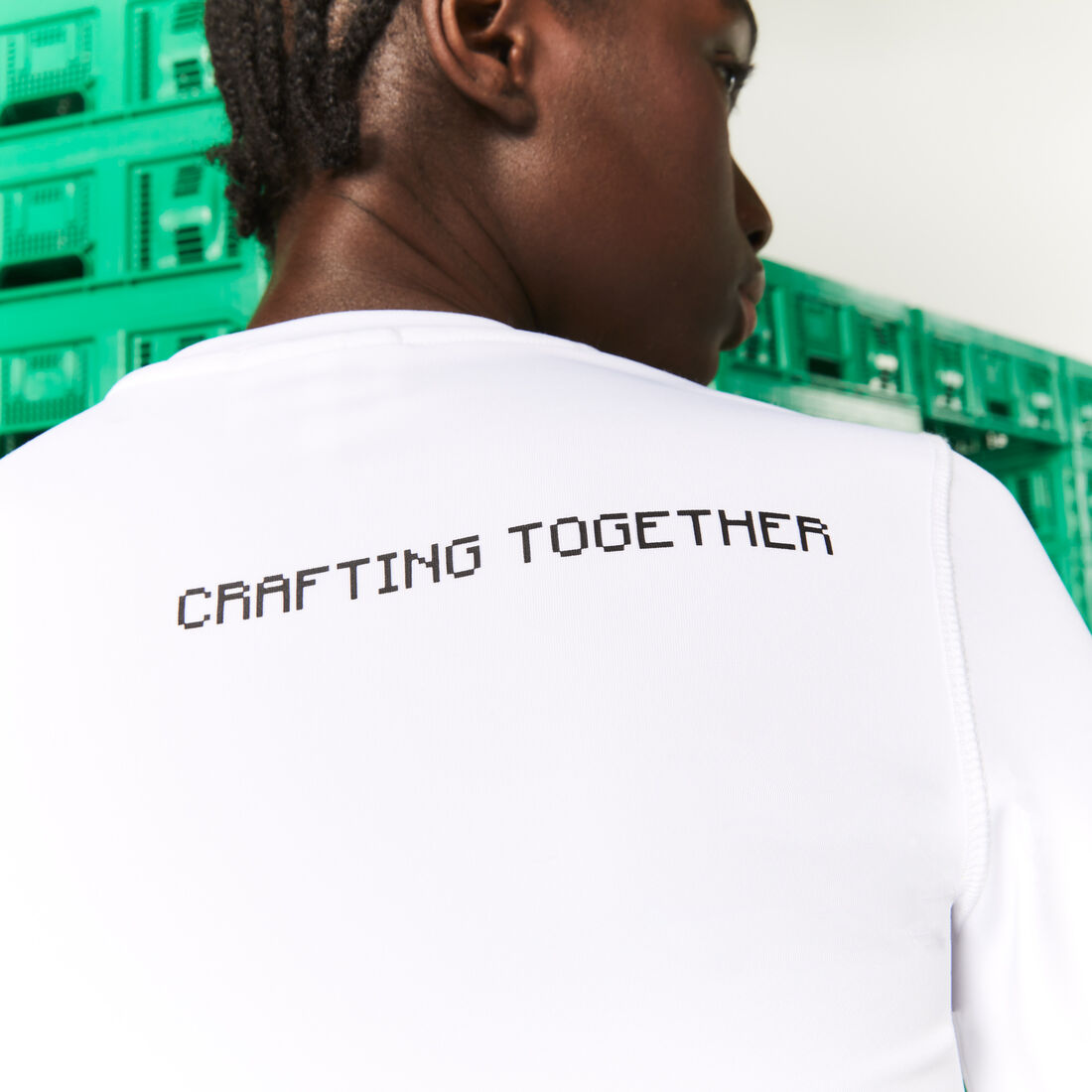 Women's Lacoste L!VE x Minecraft T-Shirt Women's Lacoste L!VE x Minecraft T-Shirt