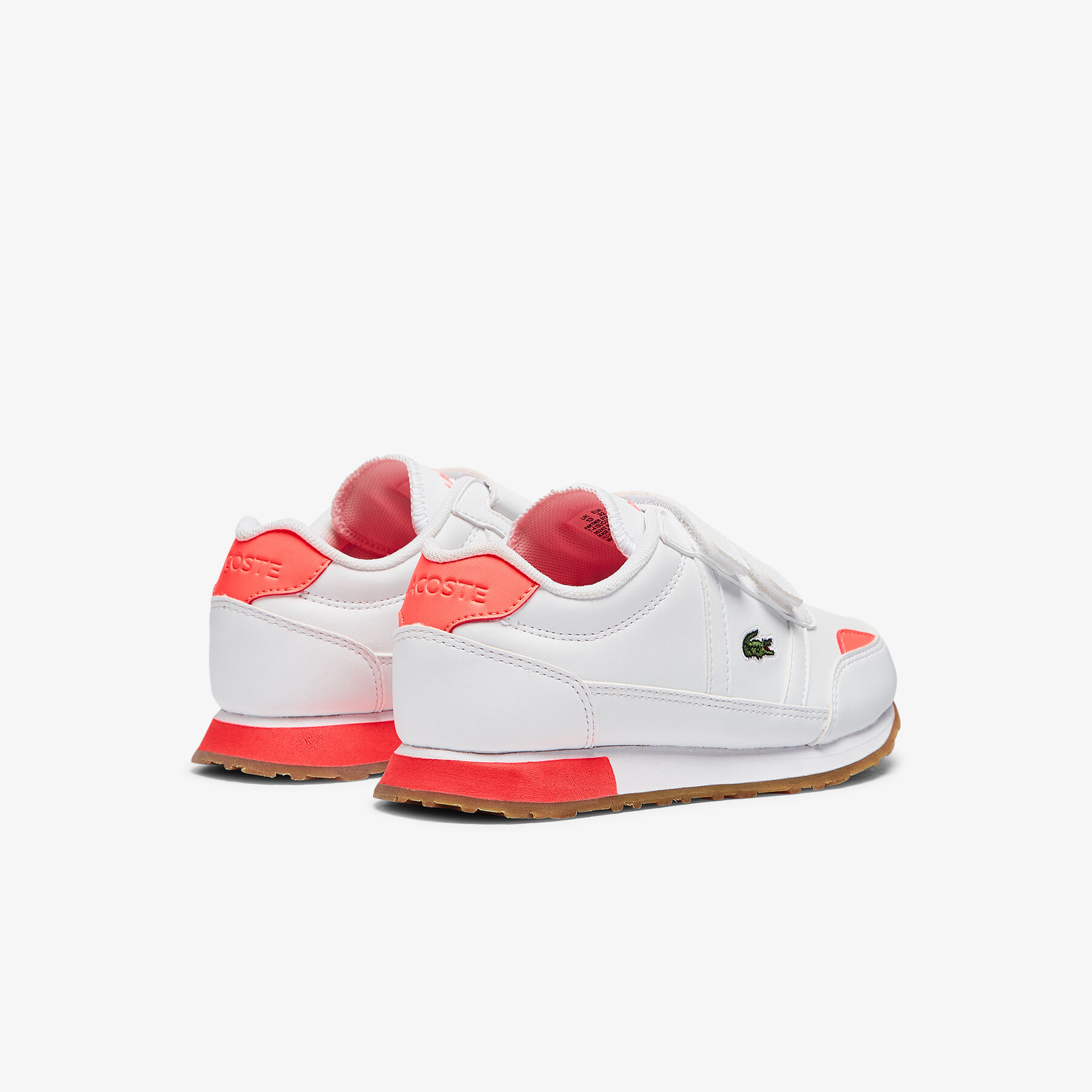 Children's Partner Textile Trainers lacoste children s partner textile trainers