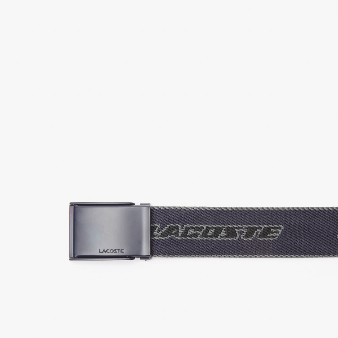 Men's Lacoste Contrast Branded Canvas Belt Men's Lacoste Contrast Branded Canvas Belt