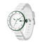 Three-Hand Silicone Strap Men's Watch lacoste three hand silicone strap men s watch