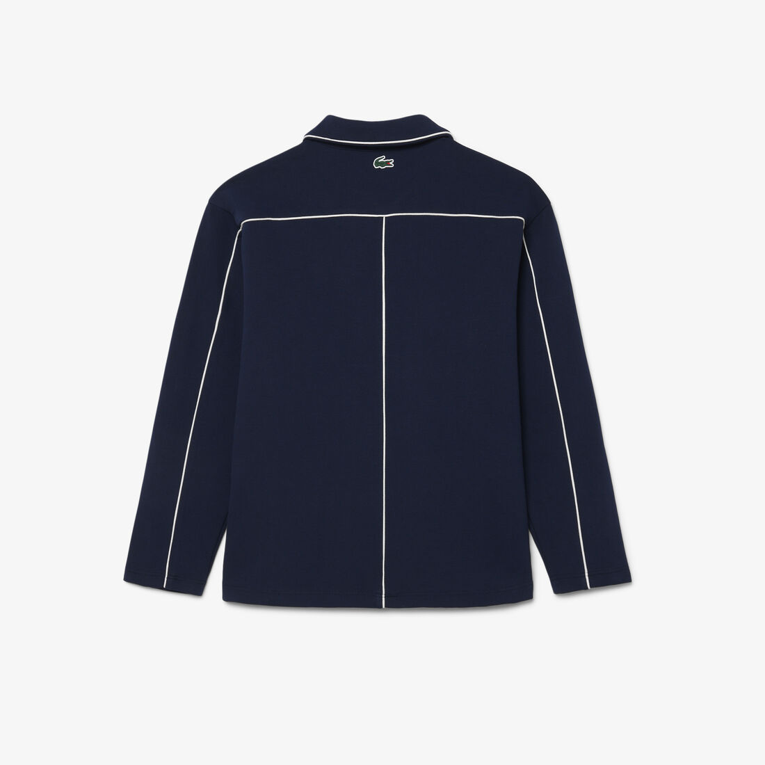 Tennis Heritage Zipped Badge Accent Sweatshirt lacoste tennis heritage zipped badge accent sweatshirt