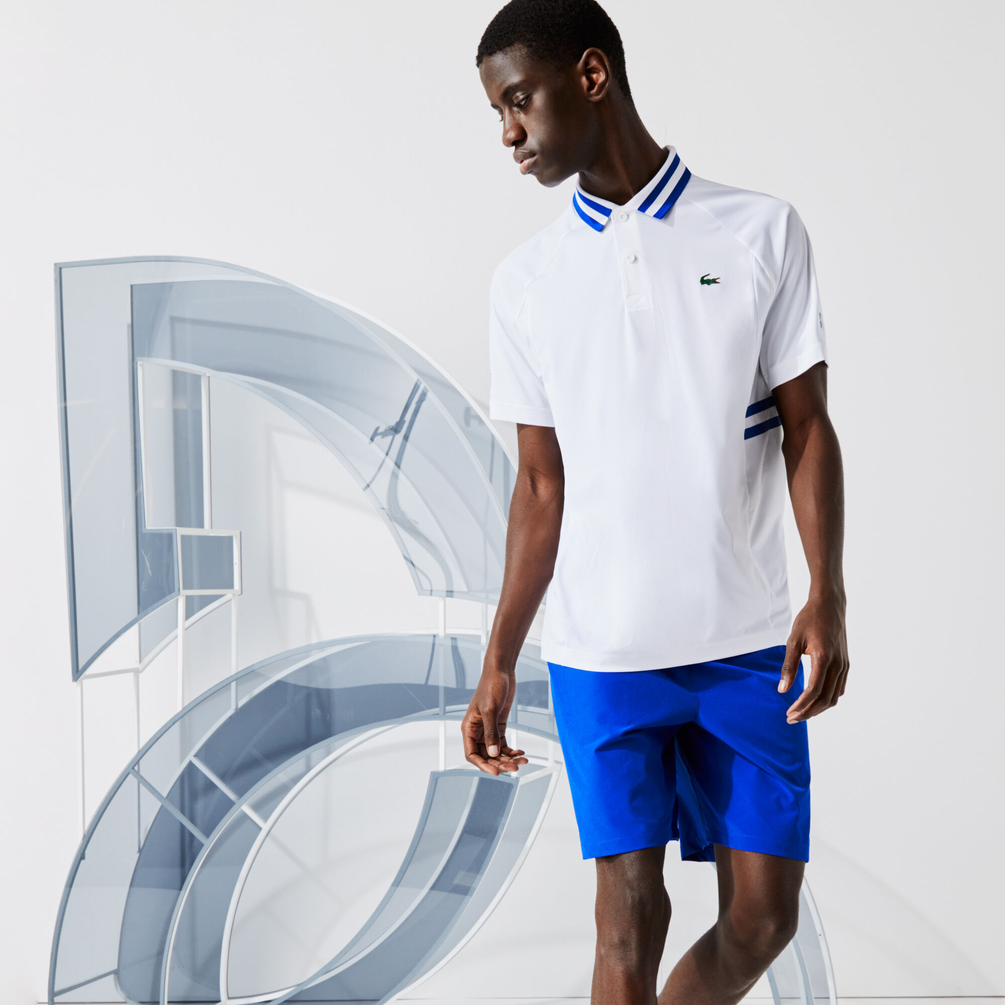 Buy Men s Lacoste SPORT x Novak Djokovic Breathable Ultra Dry Polo Shirt Lacoste SA