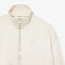 lacoste high zipped neck oversized popover jacket