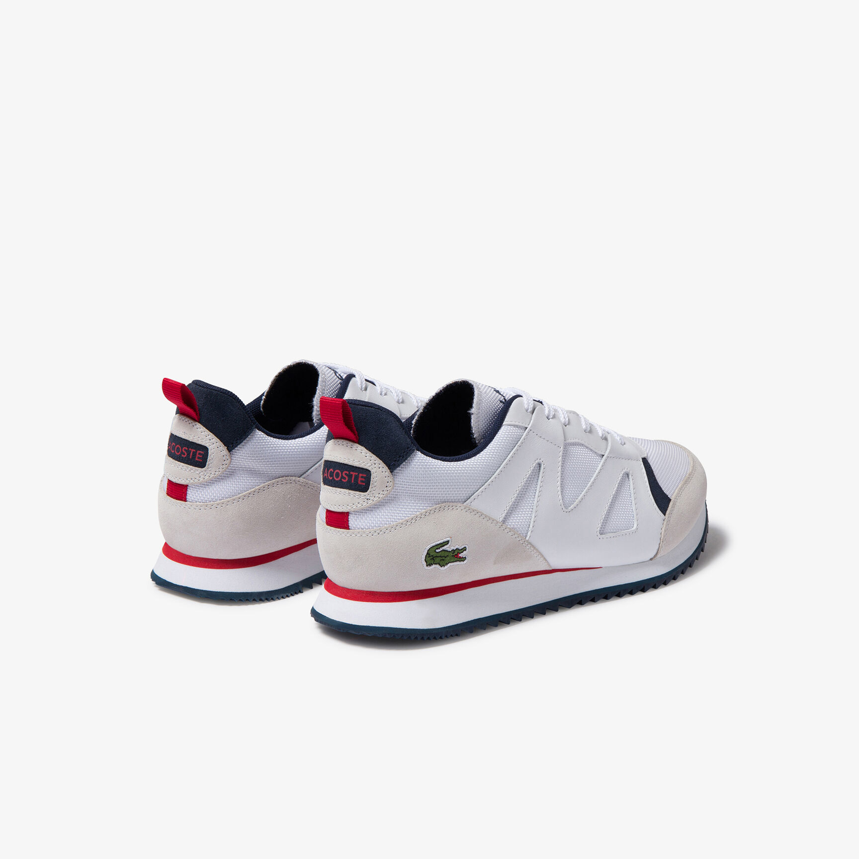 حذاء&nbsp;رياضي من القماش والجلد المدبوغ من مجموعة Aesthet للرجال