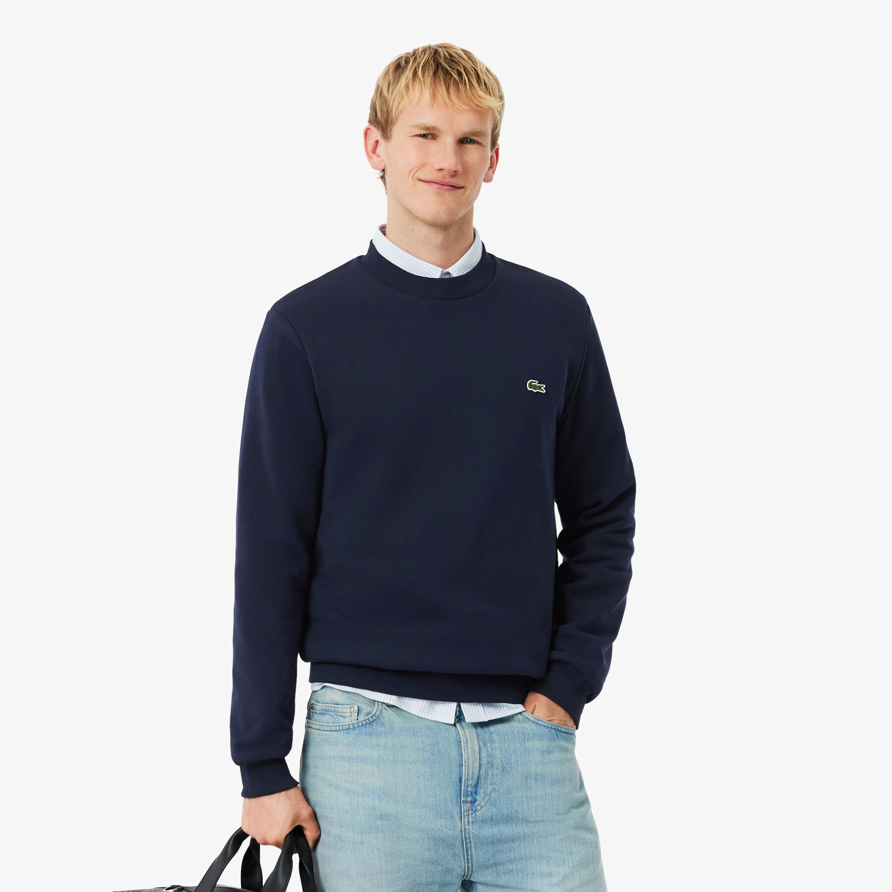 Classic Fit Fleece Sweatshirt Classic Fit Fleece Sweatshirt