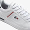 men s lacoste europa pro leather heel pop trainers