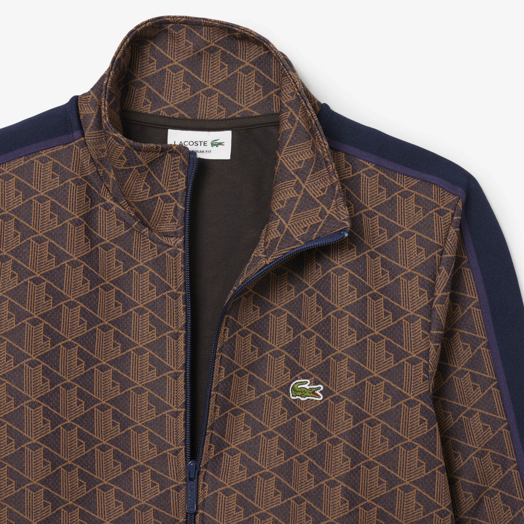 Paris Zip-Up Jacquard Track Jacket
