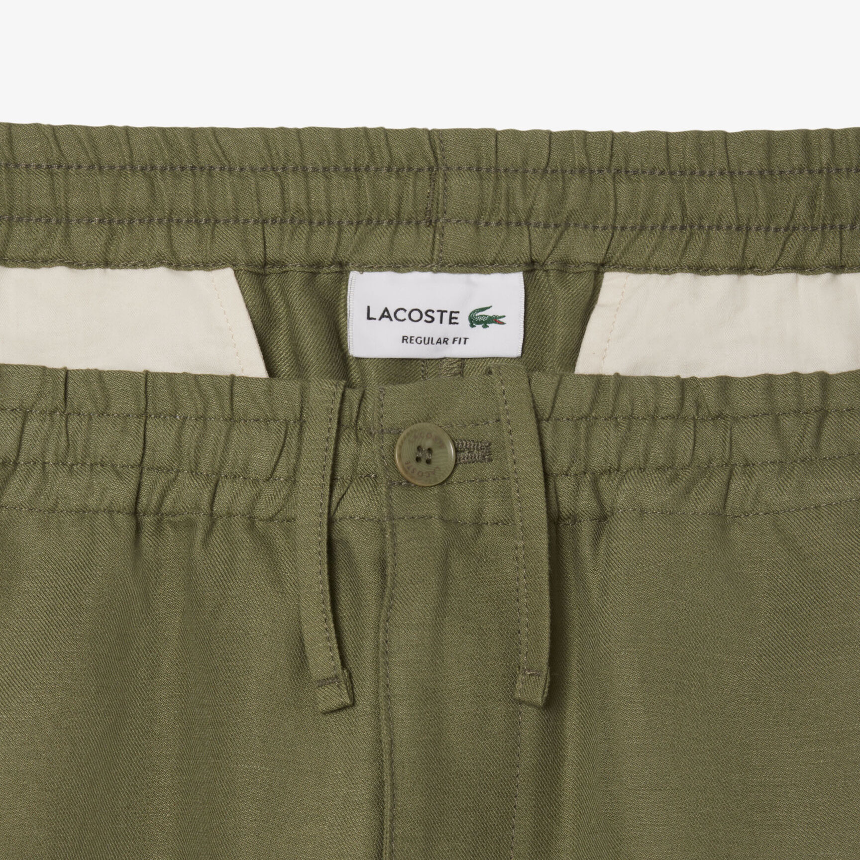 Regular Fit Wool Blend Shorts