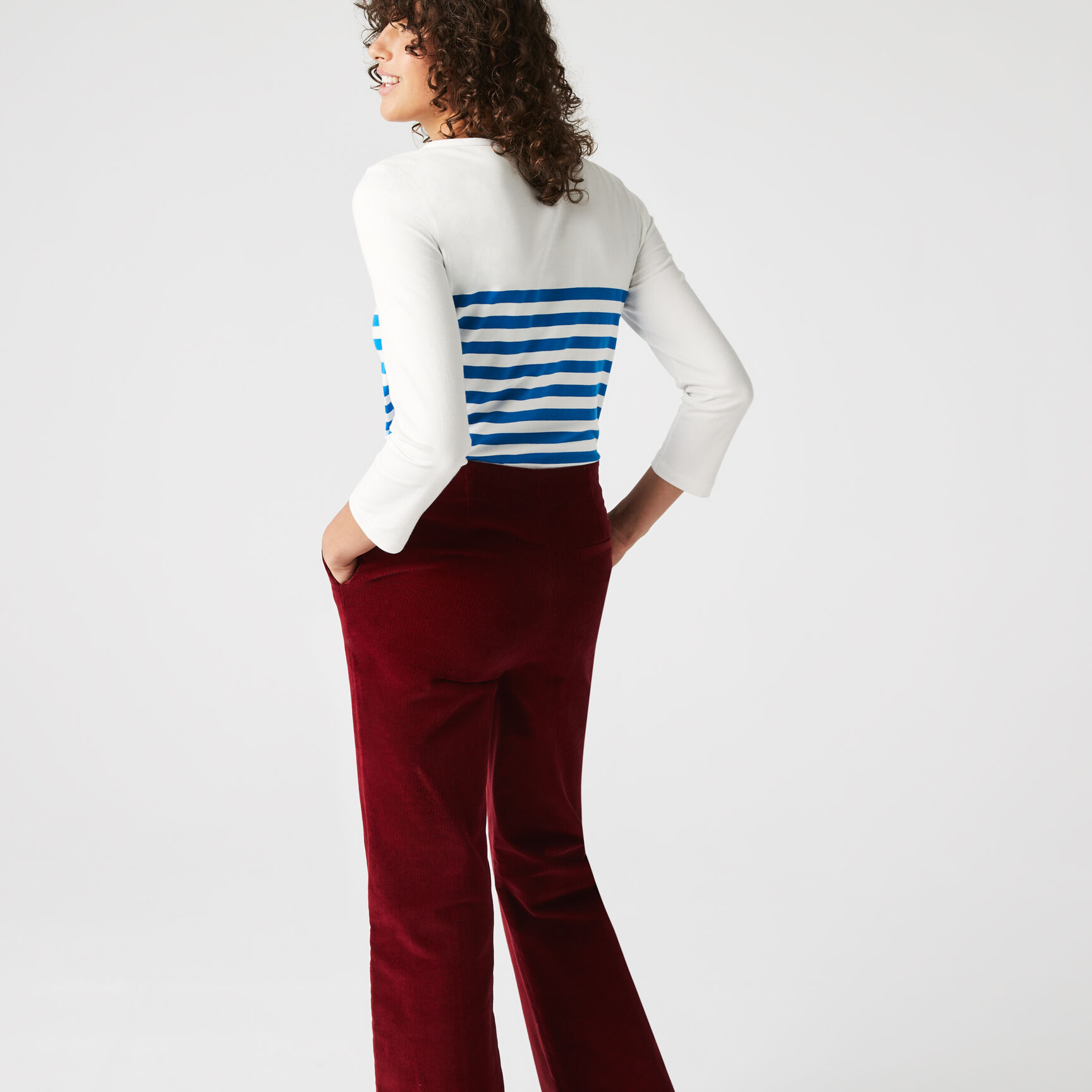 Women’s Made in France Striped Organic Cotton T-Shirt Women’s Made in France Striped Organic Cotton T-Shirt