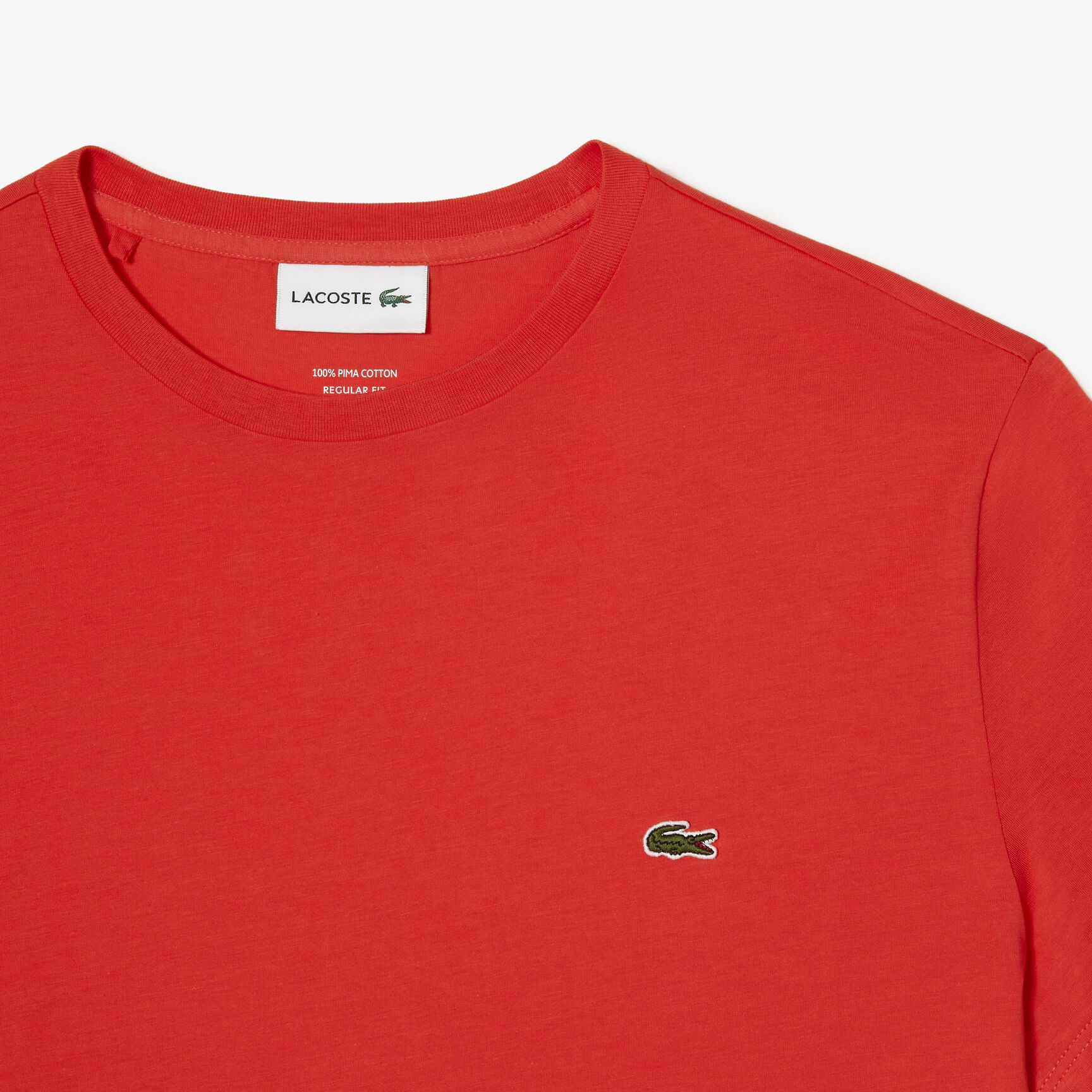 Buy Men's Crew Neck Pima Cotton Jersey Tshirt Lacoste SA