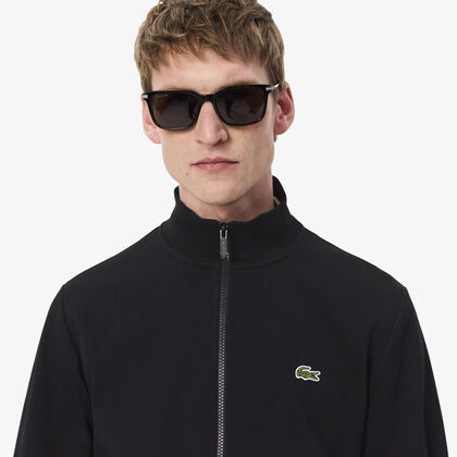 Zip-Up High Neck Fleece Sweatshirt Zip-up High Neck Fleece Sweatshirt