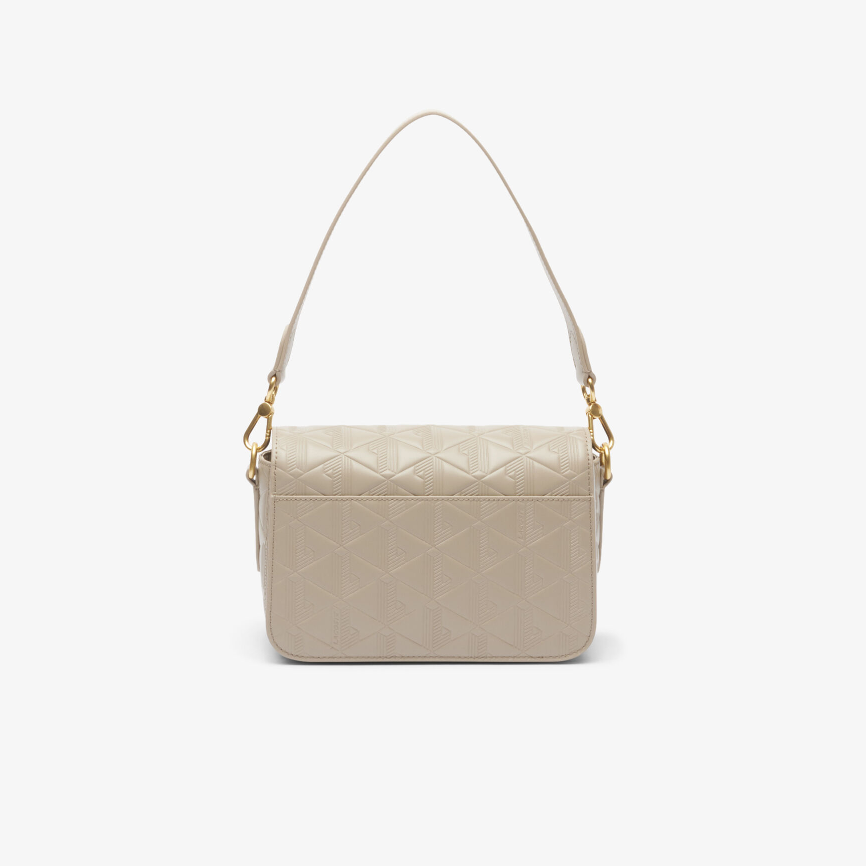 حقيبة كتف ماهيكي جلدية منقوشة