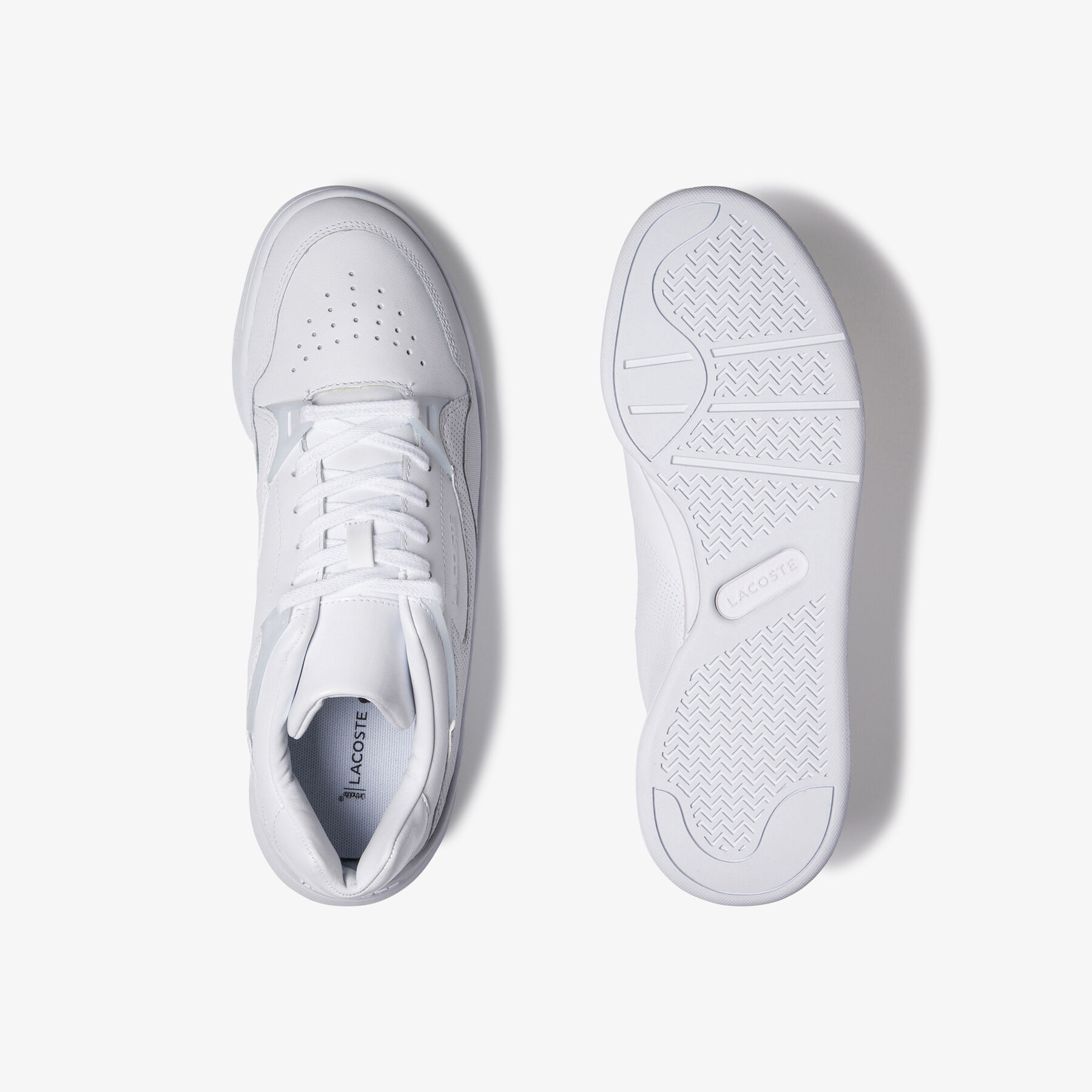 lacoste men s court slam tonal leather sneakers