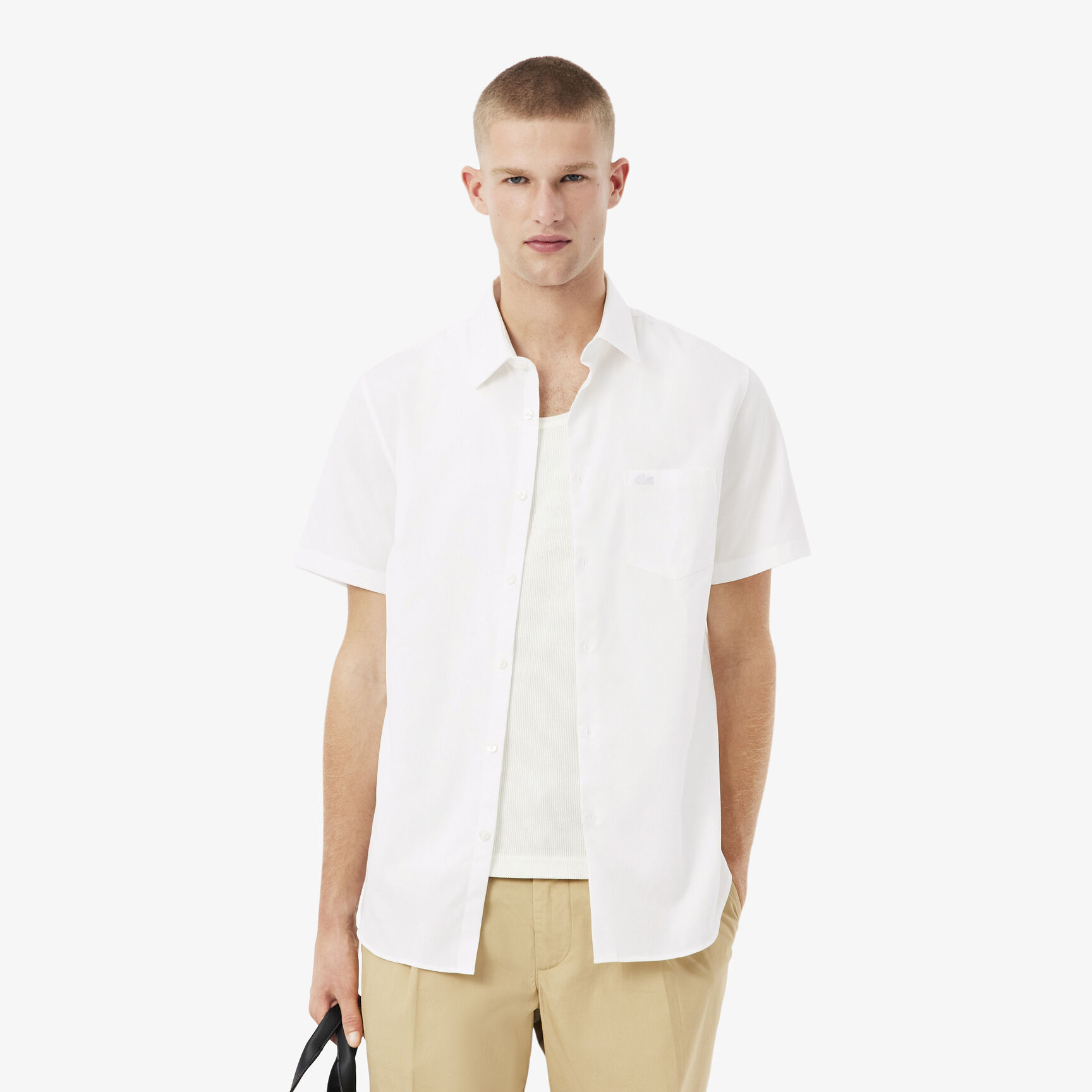 Regular Fit Short Sleeved Cotton Shirt Regular Fit Short Sleeved Cotton Shirt