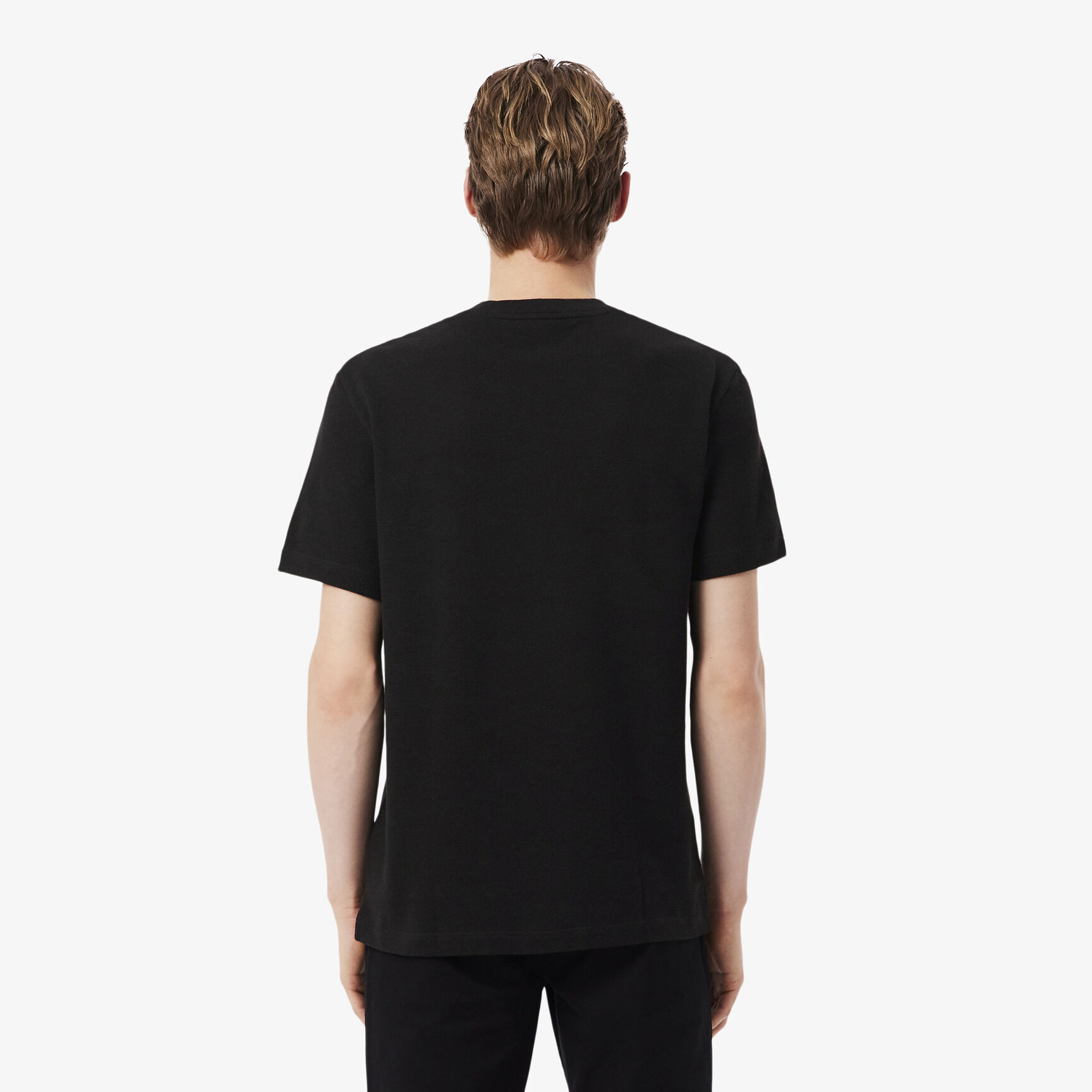 Heavy Cotton and Linen Pique T-shirt