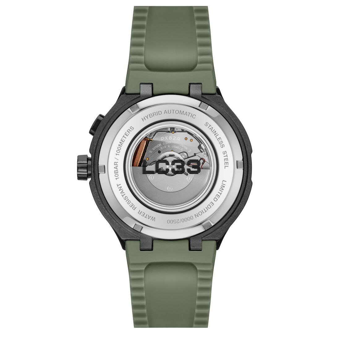 LC33 Green Silicone Watch lacoste lc33 green silicone watch