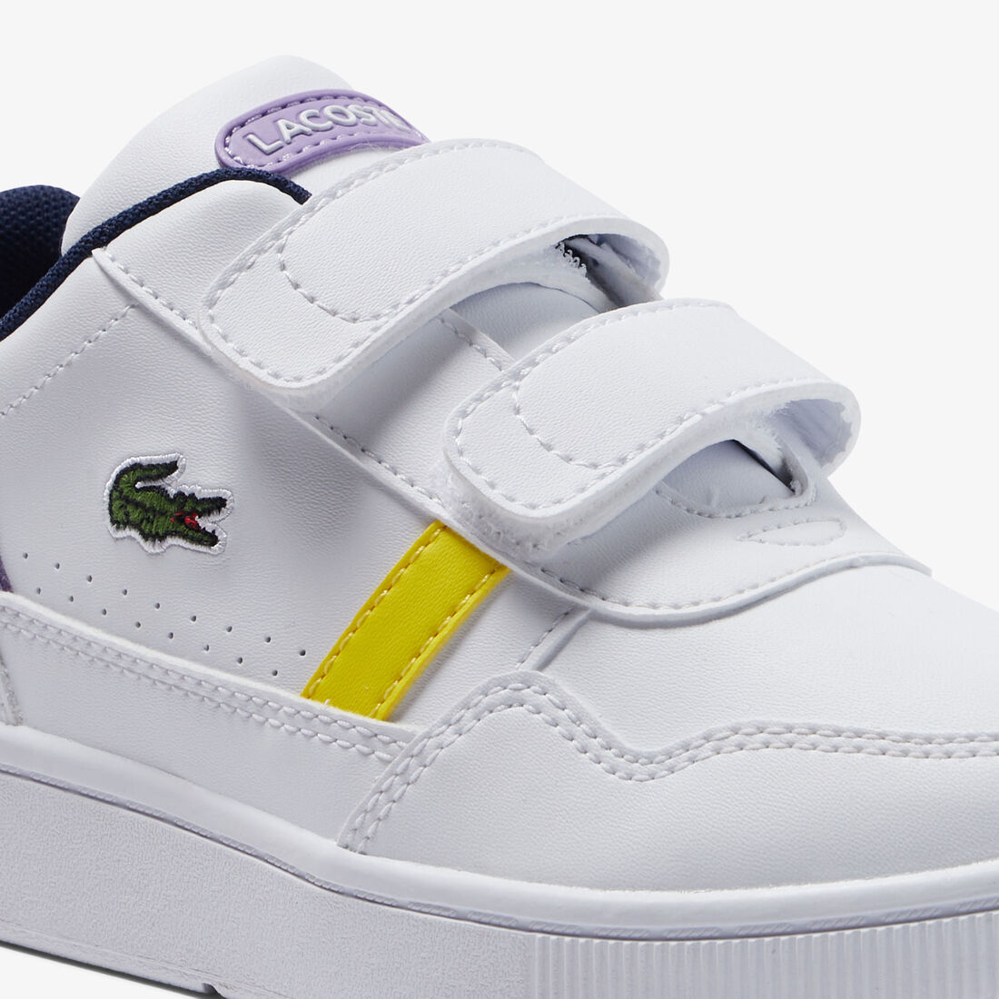 Children's Lacoste T-Clip Synthetic Color-Pop Sneakers Children's Lacoste T-Clip Synthetic Color-Pop Sneakers
