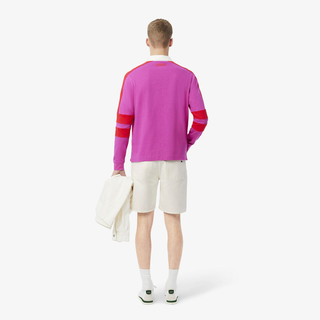 شورت برمودا جينز بقصّة مستقيمة شورت برمودا جينز بقصّة مستقيمة