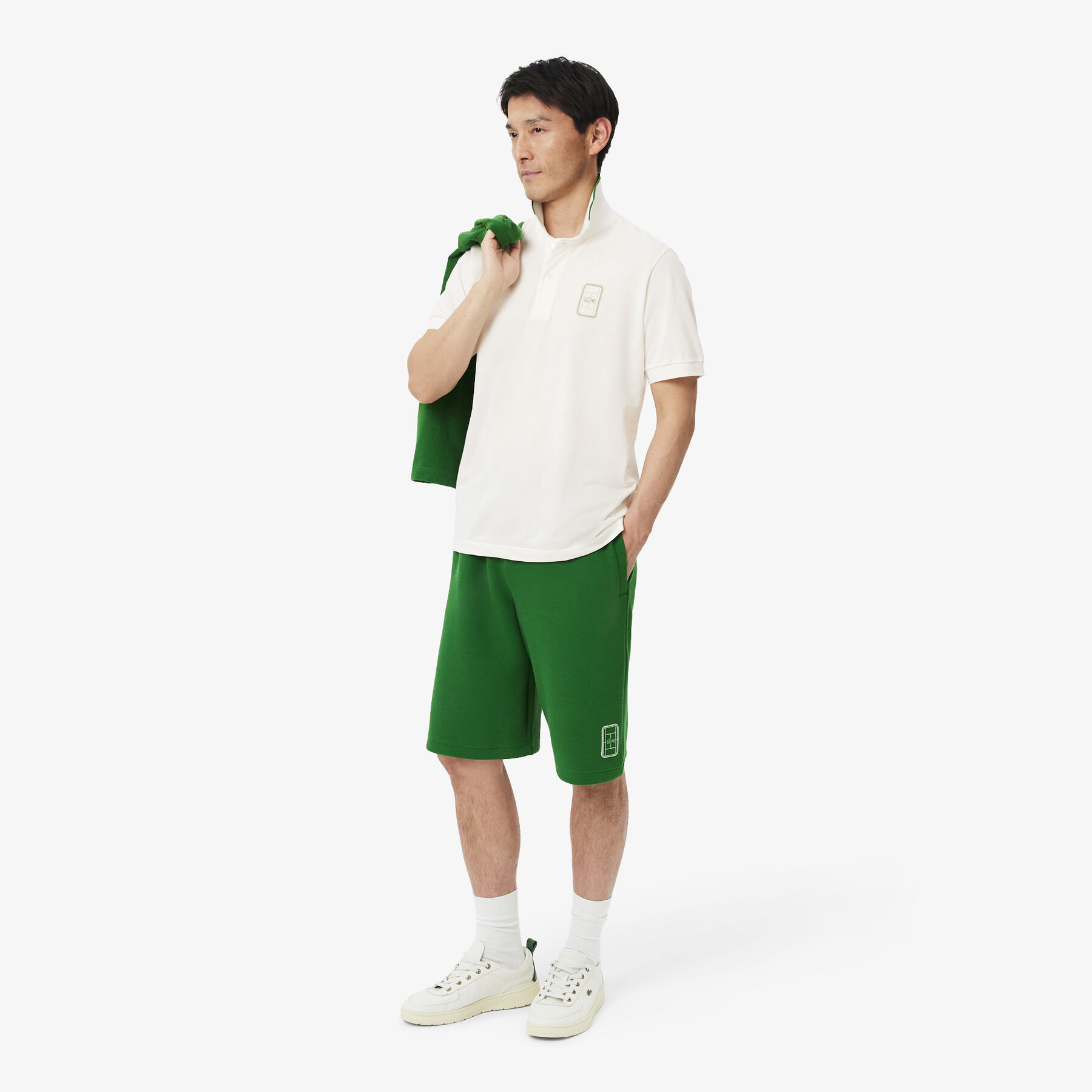 Classic Fit Printed Pique Polo Shirt lacoste classic fit printed pique polo shirt