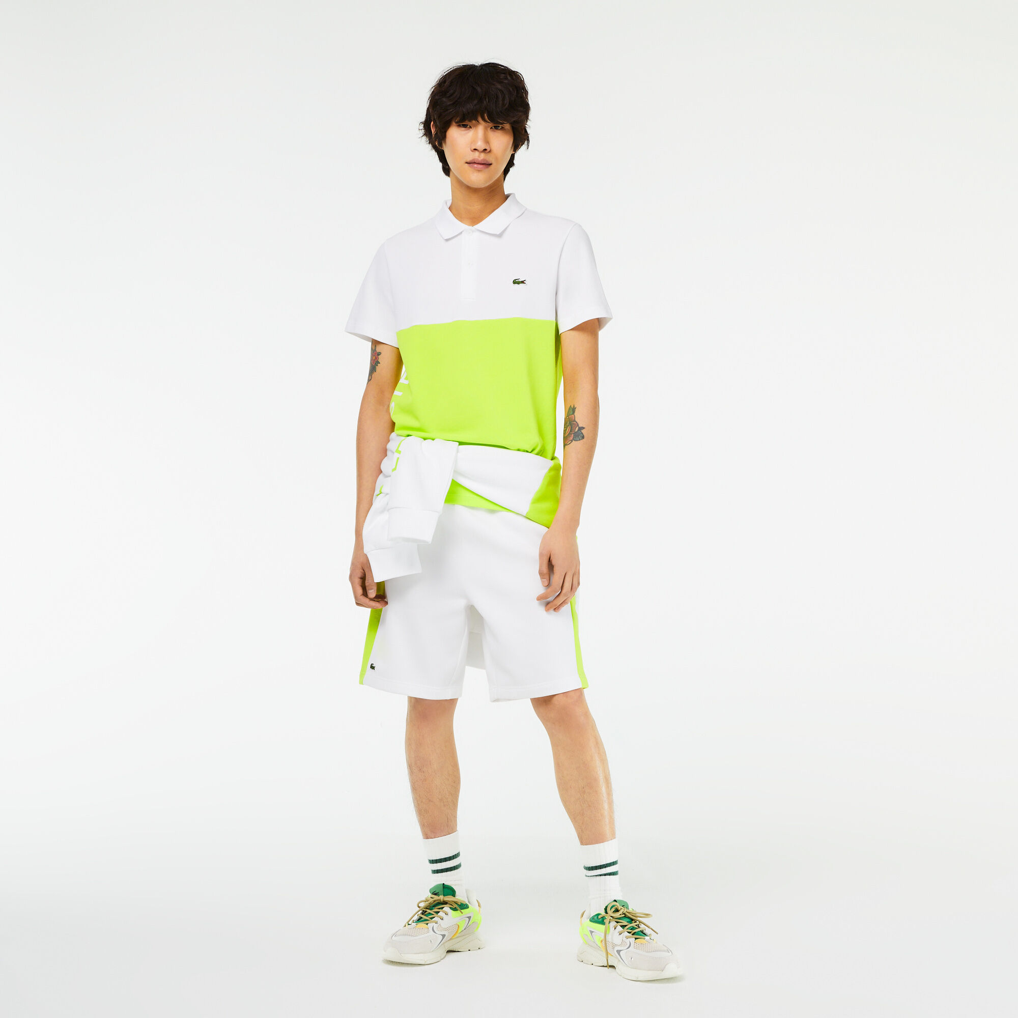 Ensemble lacoste polo discount short