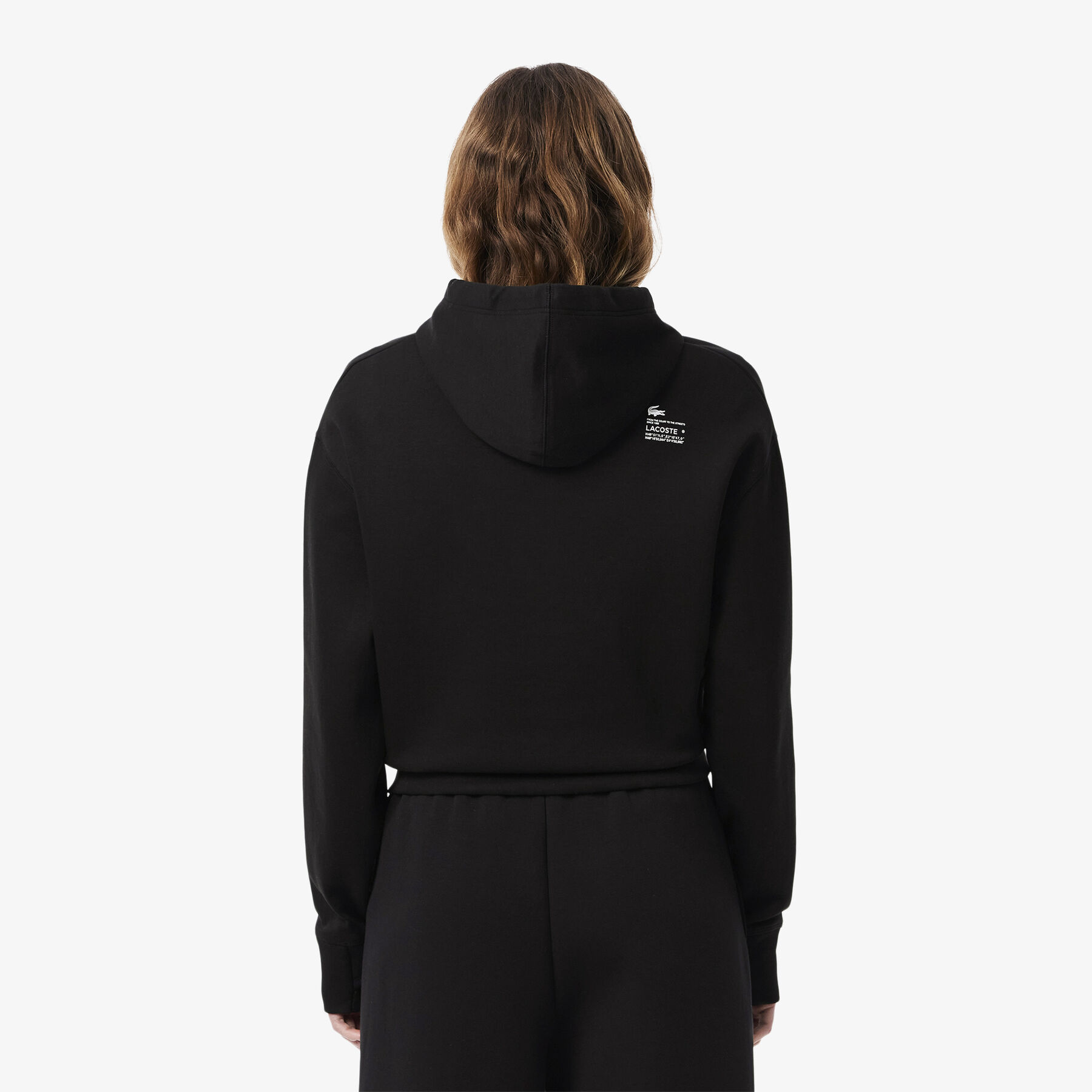 Short Cut Cotton Hoodie lacoste short cut cotton hoodie
