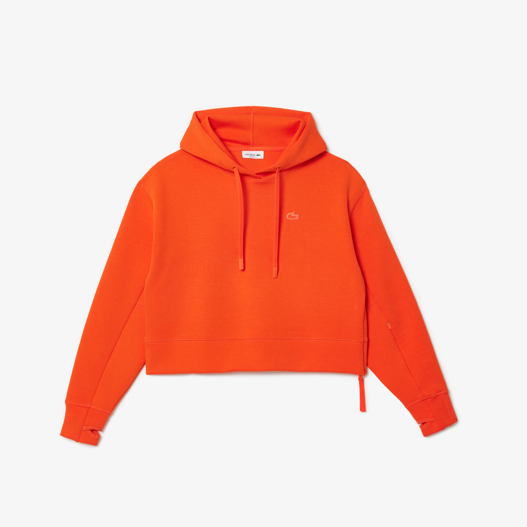 Short Cut Cotton Hoodie