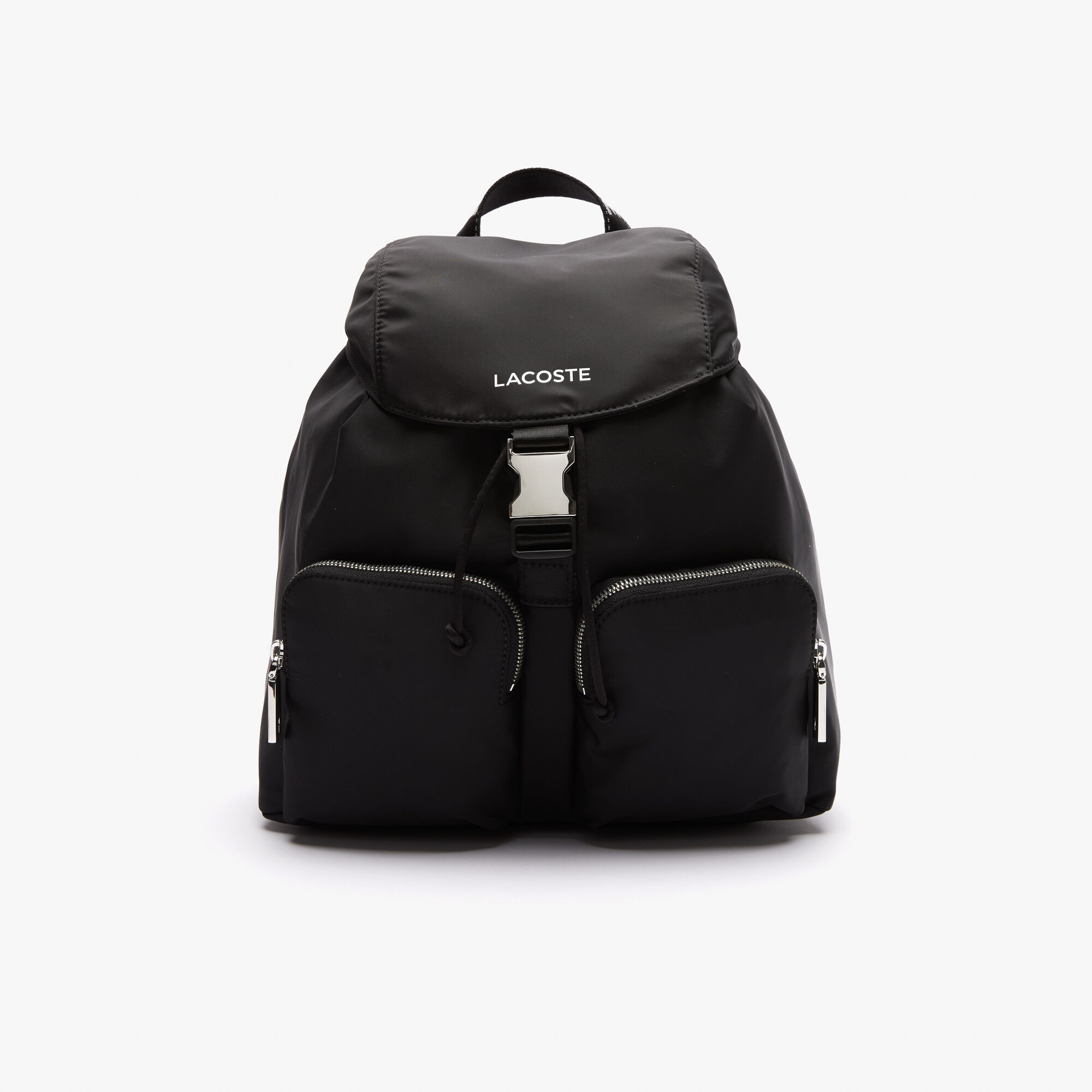 Lacoste flap backpack top