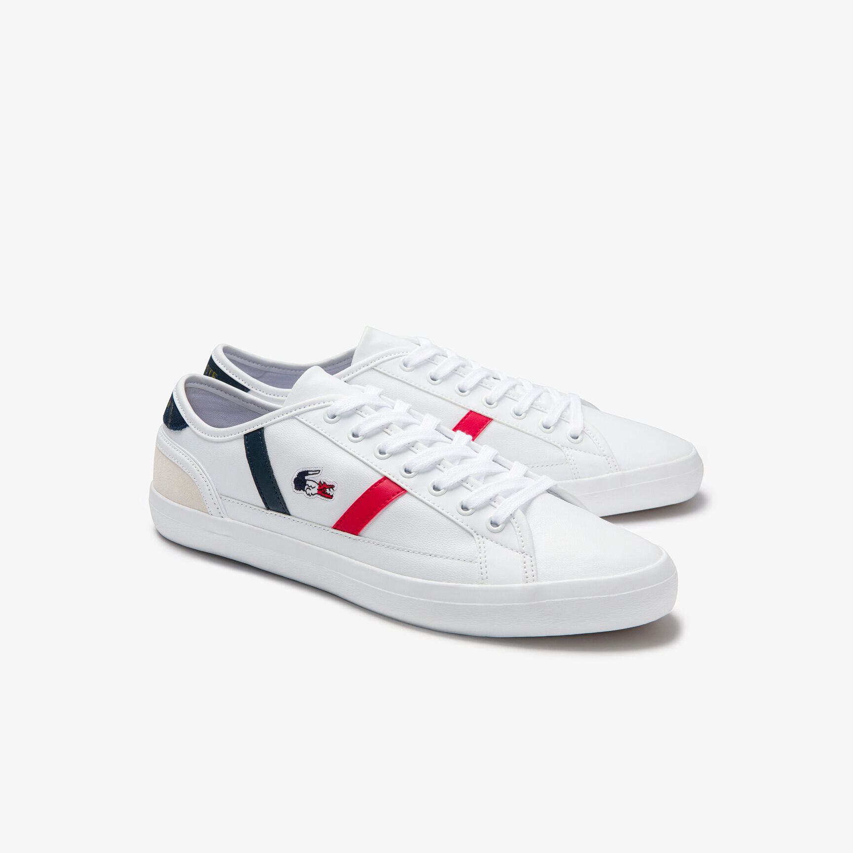 Women's Sideline Tricolore Leather Trainers