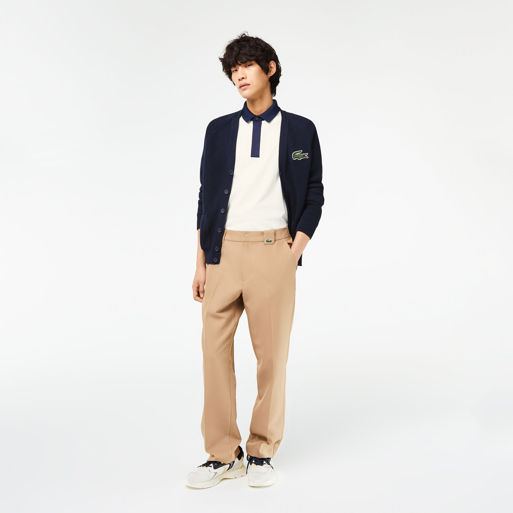 Men's Lacoste Organic Cotton Pique Polo Shirt Men's Lacoste Organic Cotton Pique Polo Shirt